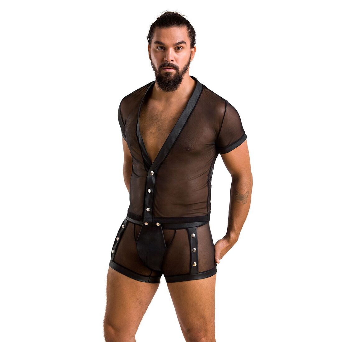 Komplet Passion 052 Michael, S/M (czarny)