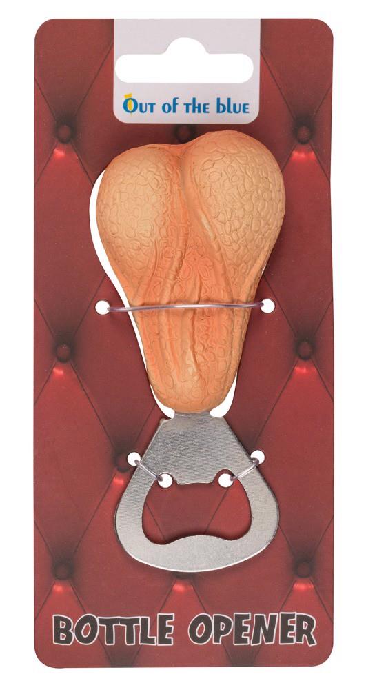 Открывалка для бутылок Sexy Bottle Opener Testicle (телесный)