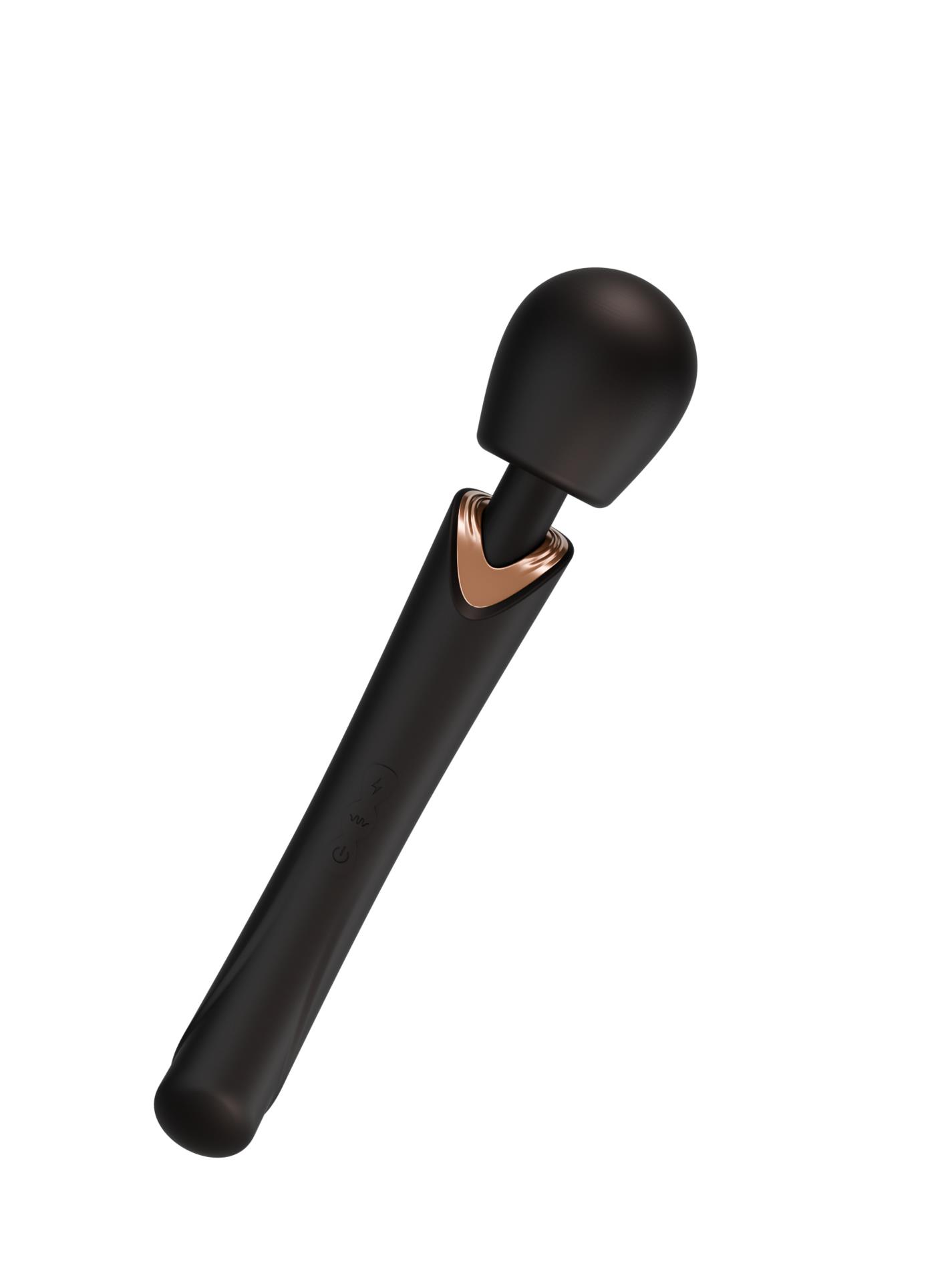 Вибратор B - Series Cute Perfect Wand, 30 см (черный)