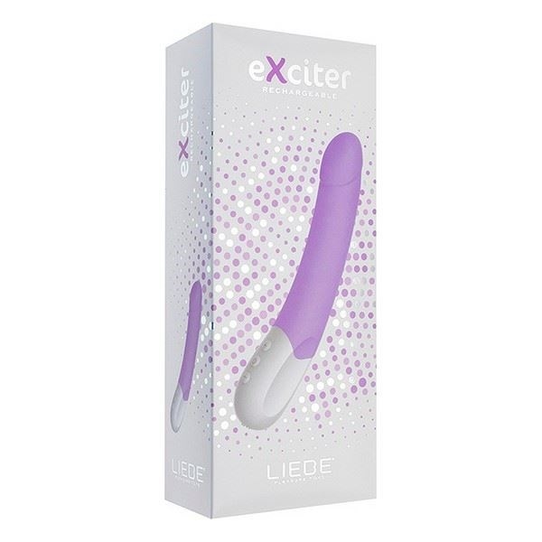 Вибратор Liebe eXciter G-Spot Rechargeable, 22 см (сиреневый)