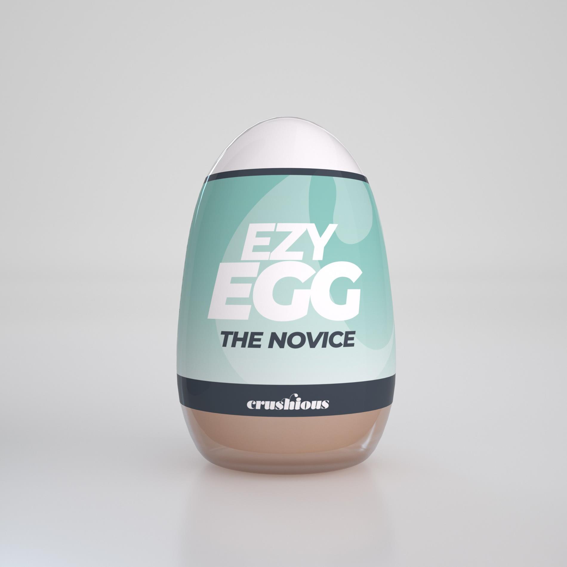 Мастурбатор яйцо Crushious Ezy Egg The Novice (телесный)
