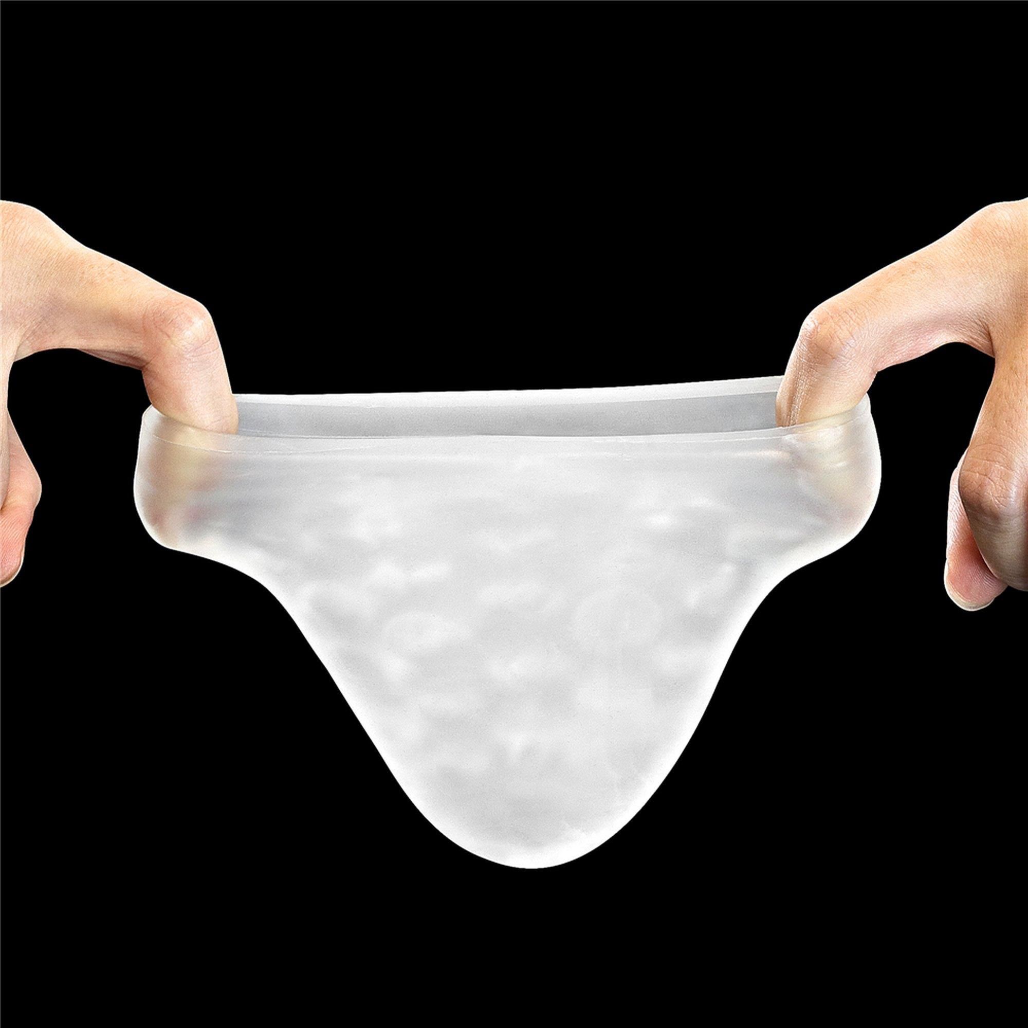 Мастурбатор яйцо LoveToy Giant Egg Stamina Nodules Edition (прозрачный)