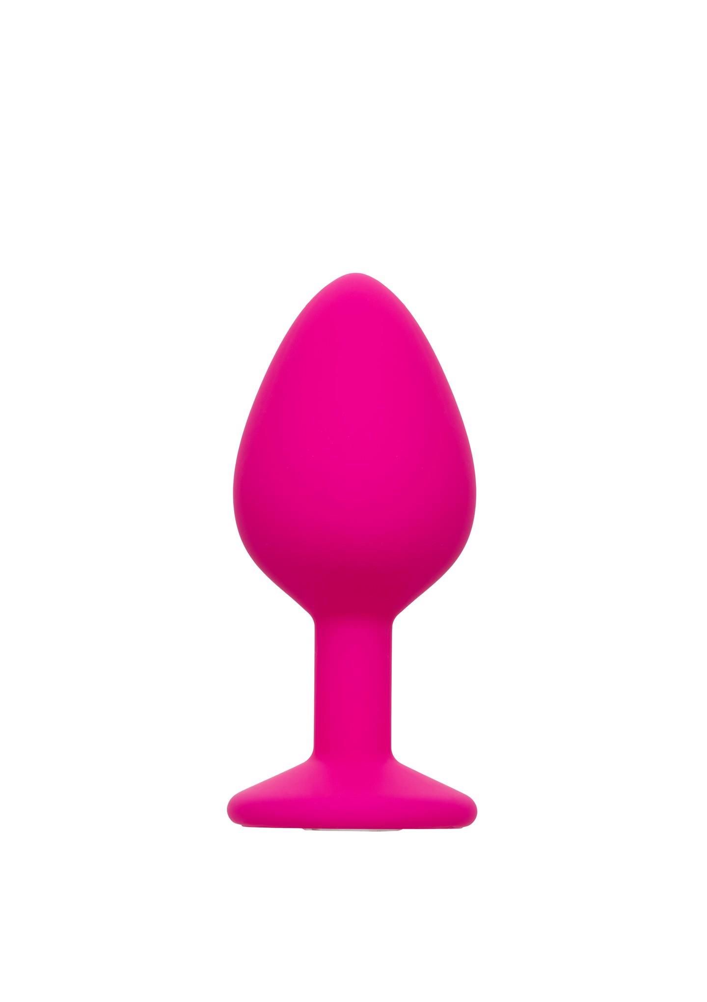 Набор анальных пробок Calexotics Cheeky Gems, 3 шт (розовый)