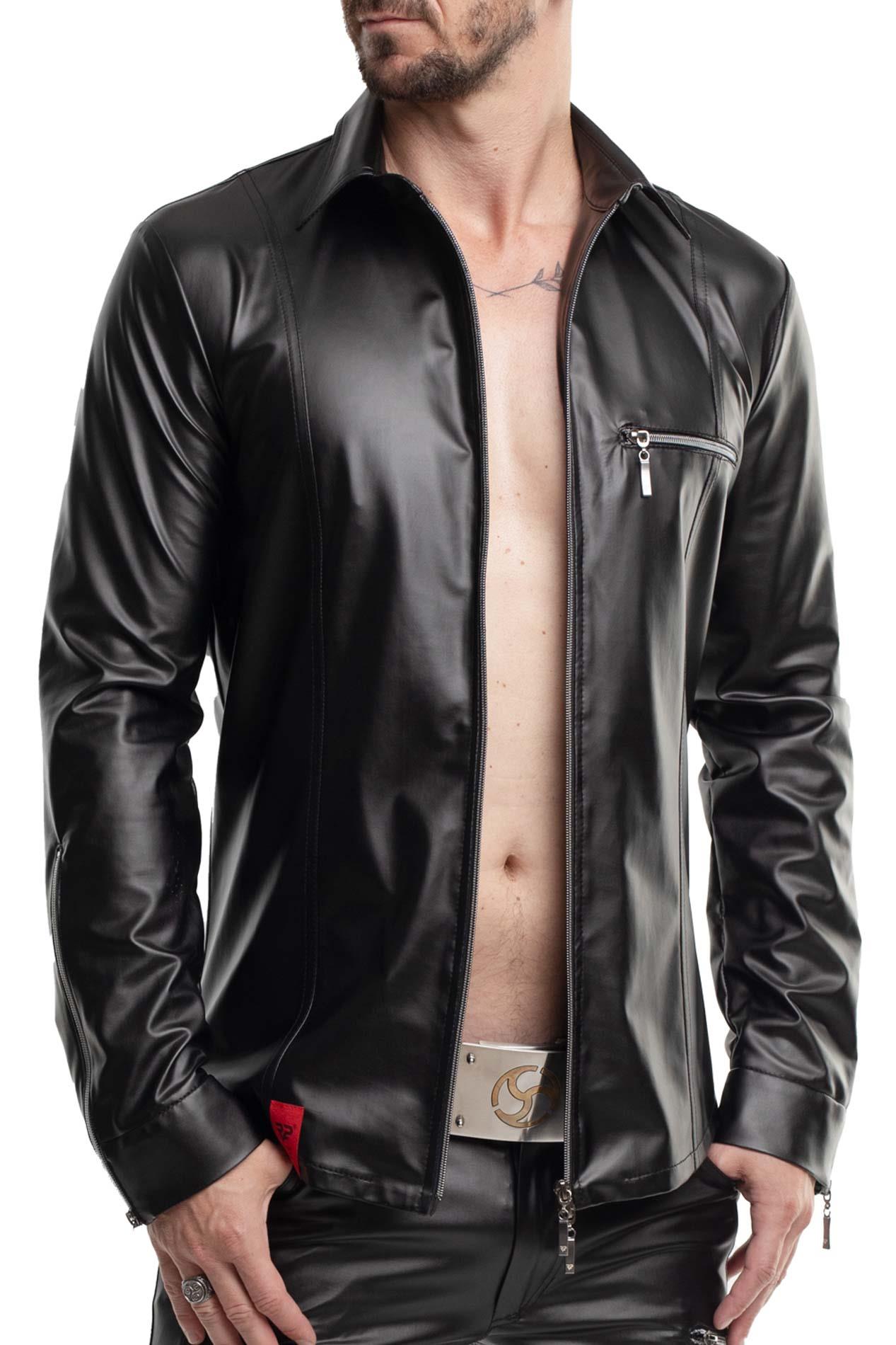 Koszula Regnes Fetish Planet RMPasquale001, XL (czarny)