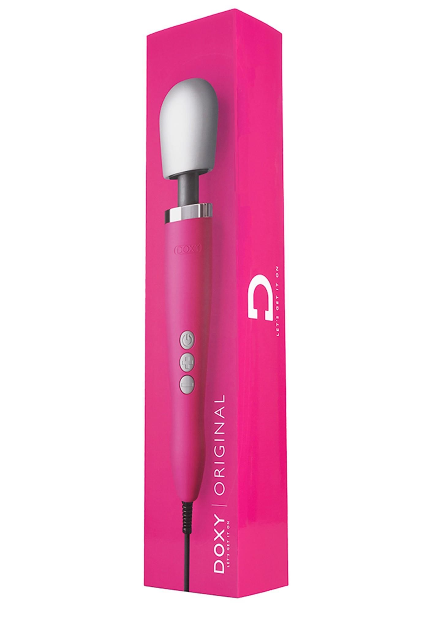 Вибромассажер Doxy Original, 34 см (розовый)