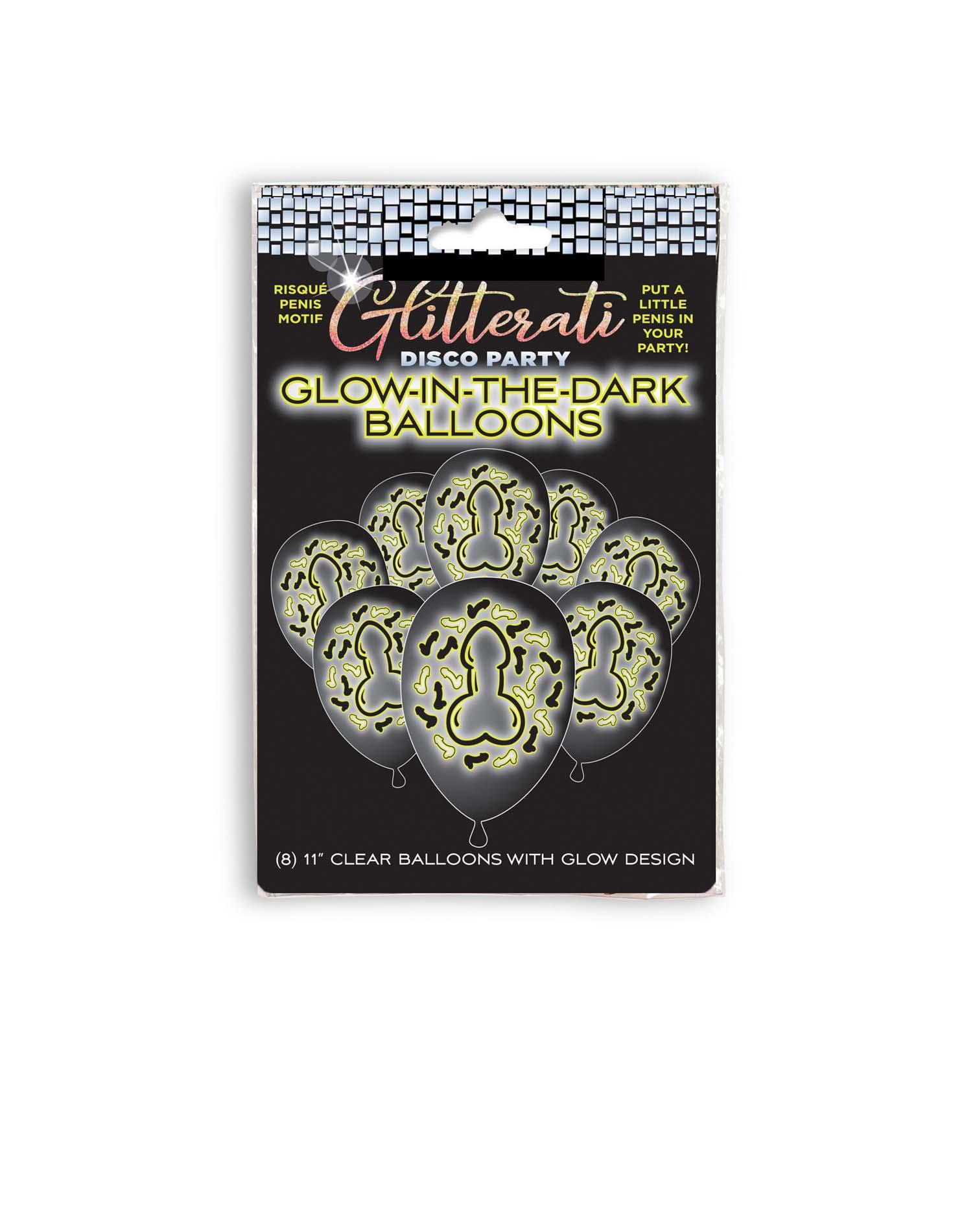 Світні кульки Little Genie Glitterati Disco Glow, 8 шт