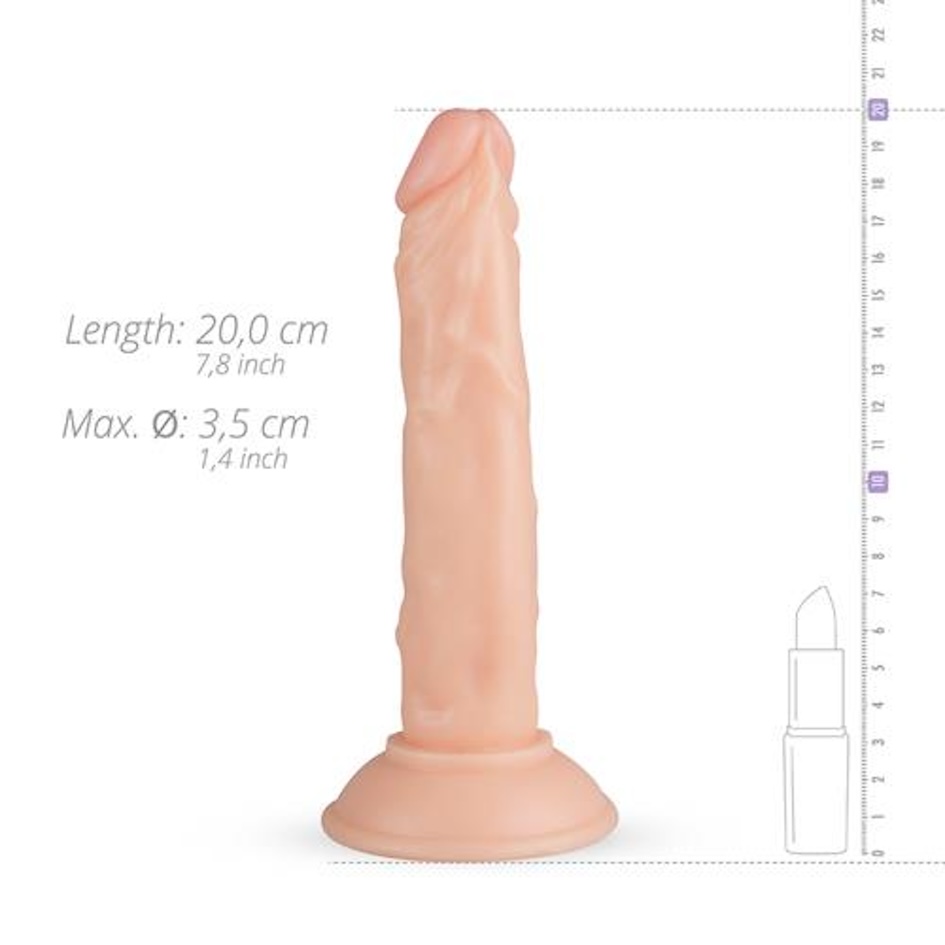 Фаллоимитатор EasyToys Blane, 20 см (телесный)