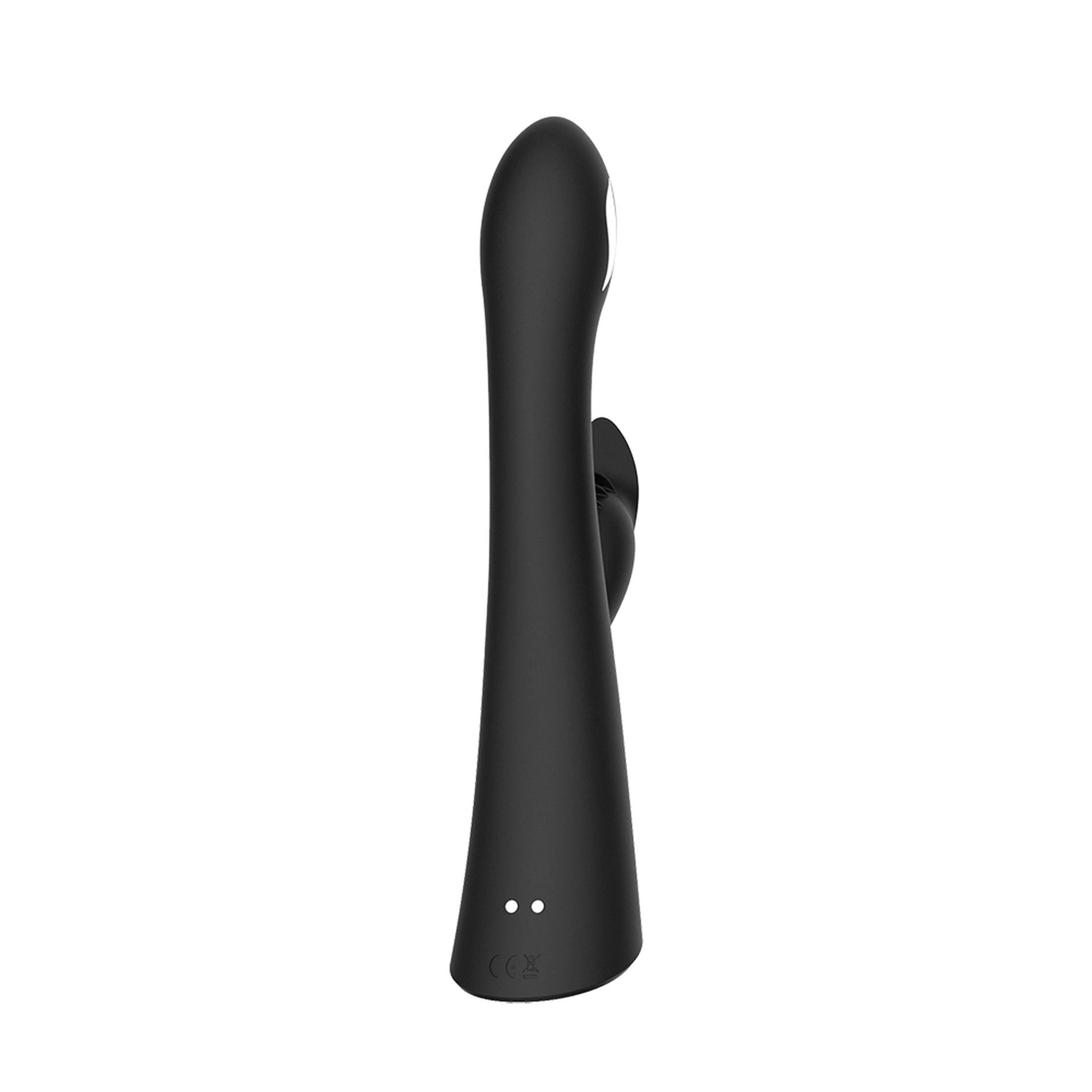 Вибратор-кролик Fierce Euphoria G-Gasm Electric Licker, 20.6 см (черный)