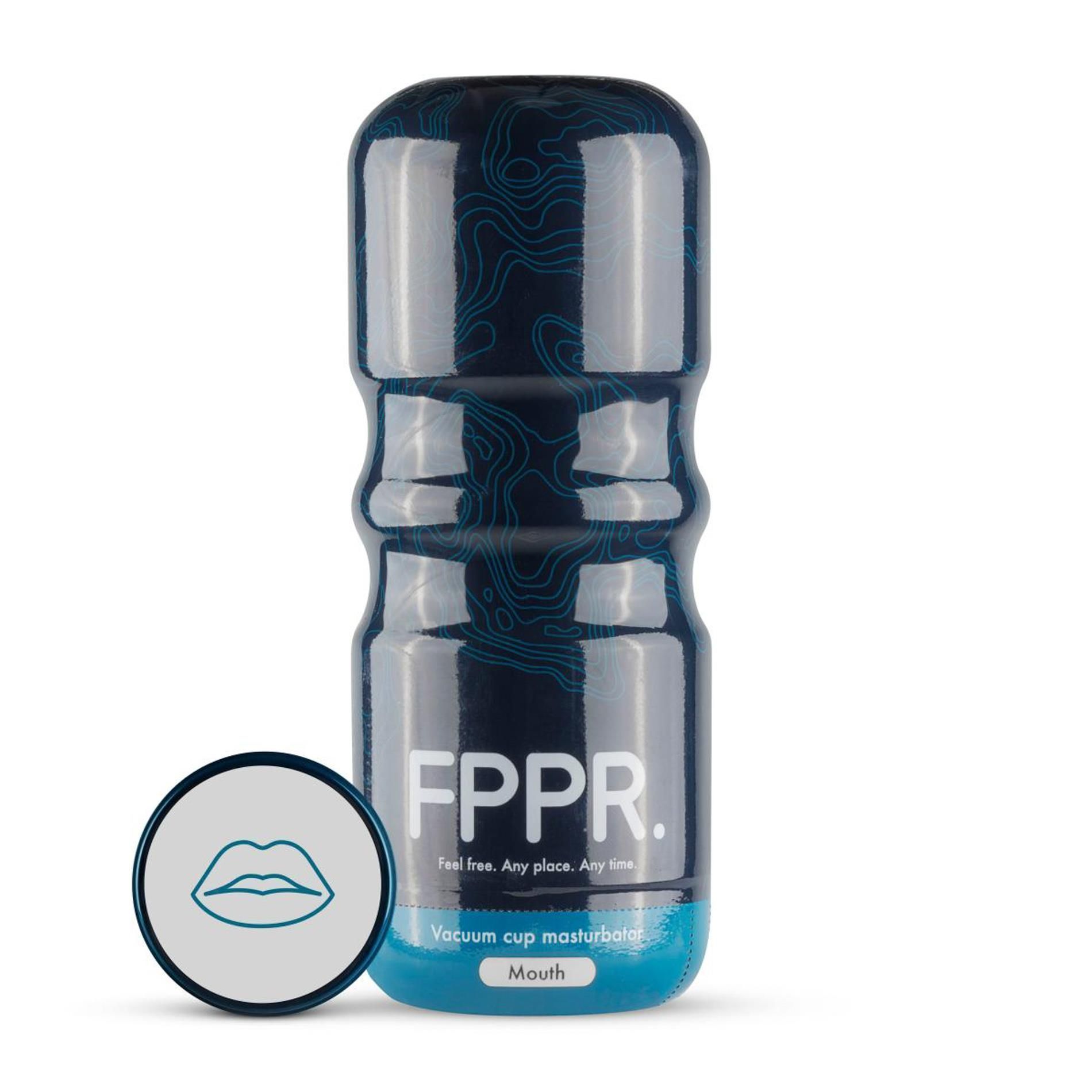 Мастурбатор FPPR Vacuum Cup Masturbator Mouth (белый)
