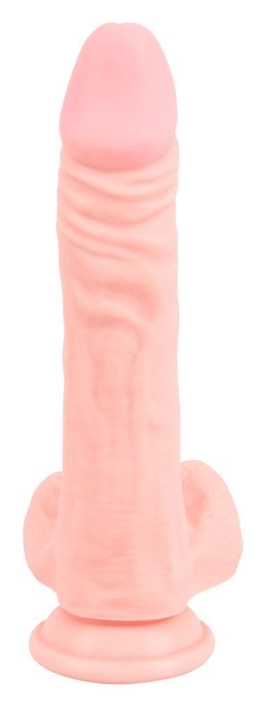 Фаллоимитатор на присоске Orion Medical Silicone, 21 см (телесный)