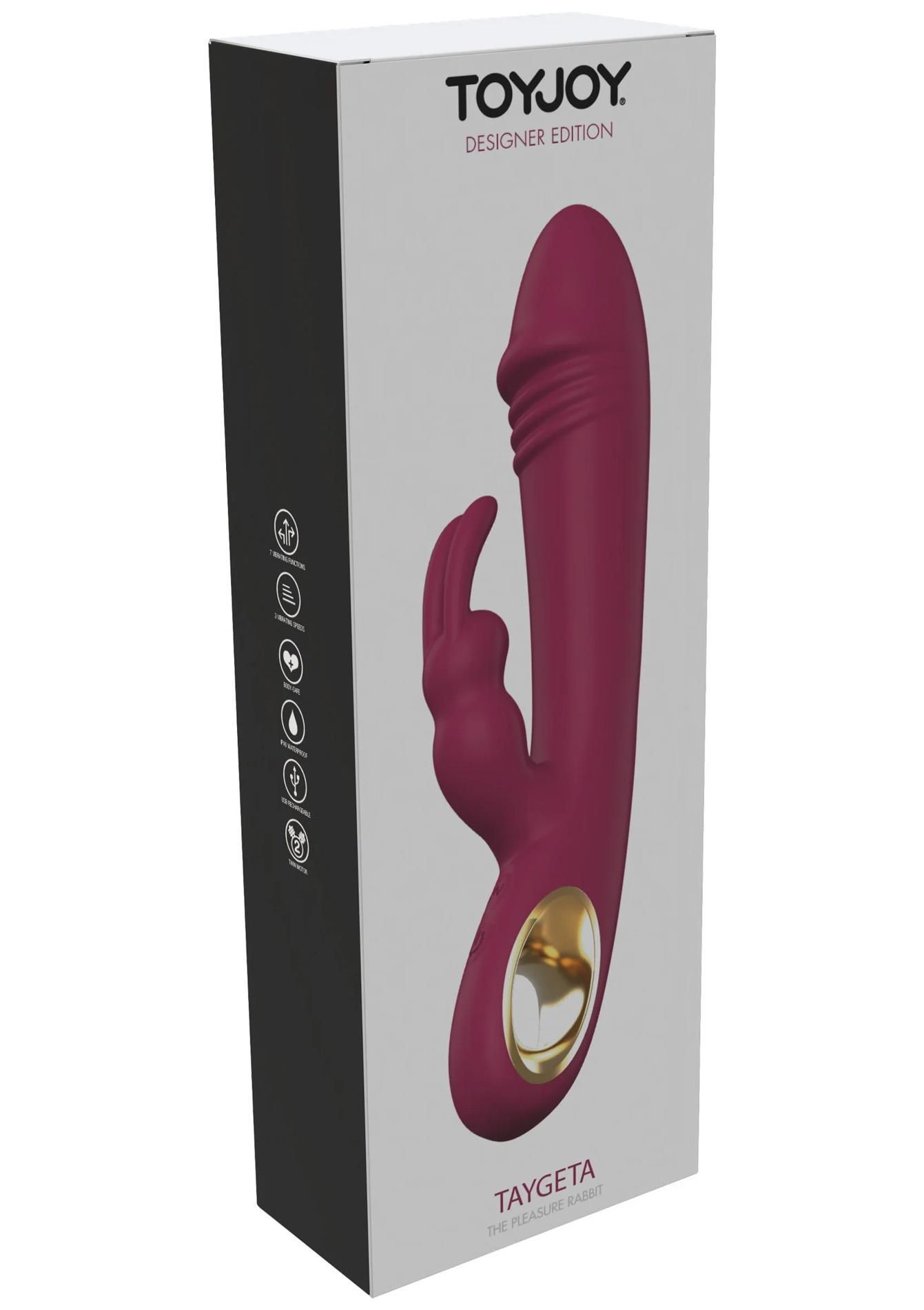 Wibrator królik Hidden Desire Taygeta Pleasure, 21 cm (fuksja)