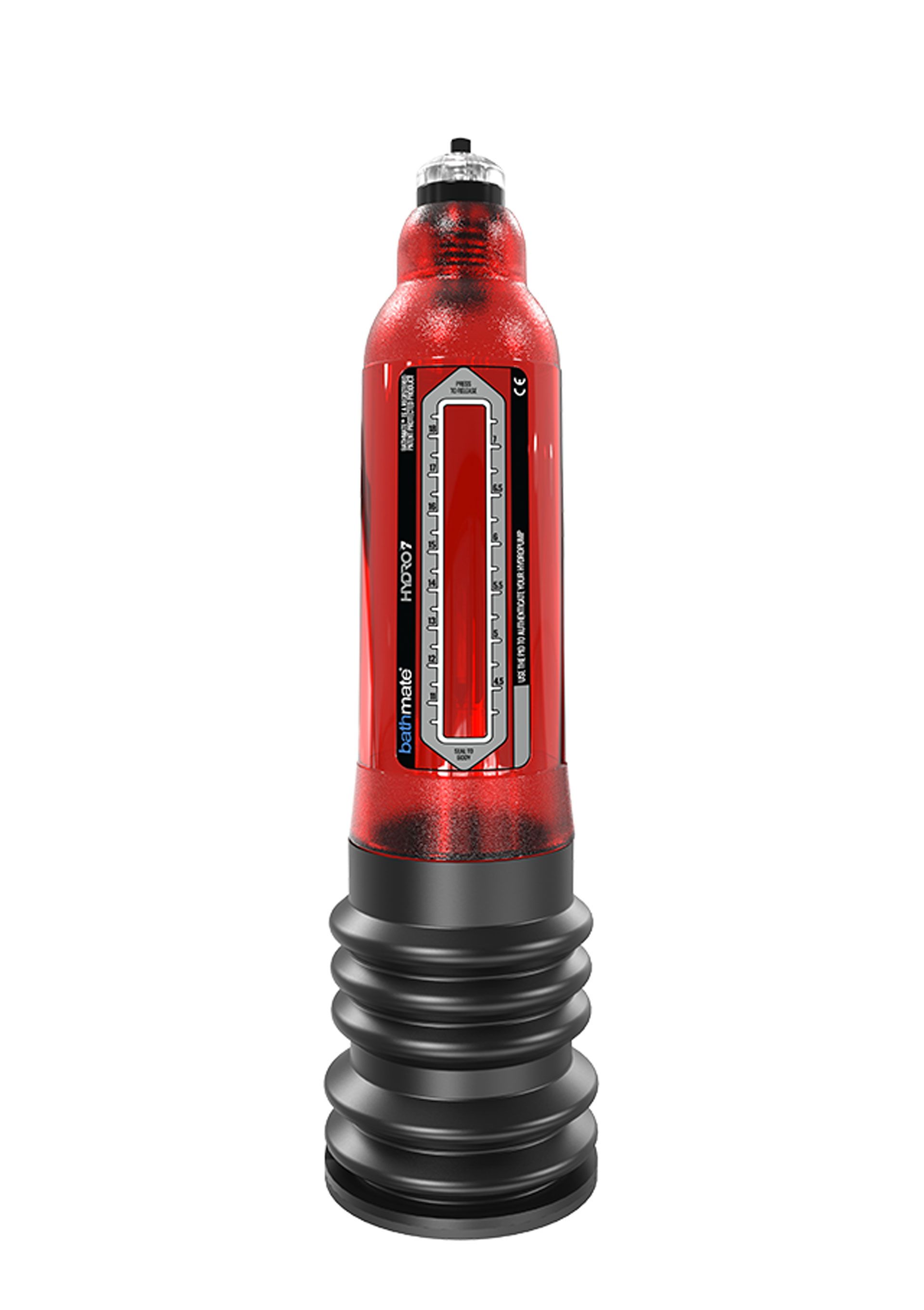 Помпа для пеніса Bathmate Hydro7 Penis Pump Brilliant, 30 см (червоний)