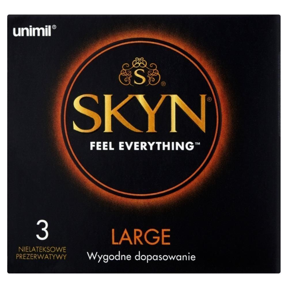 Безлатексные презервативы SKYN Large, 3 шт