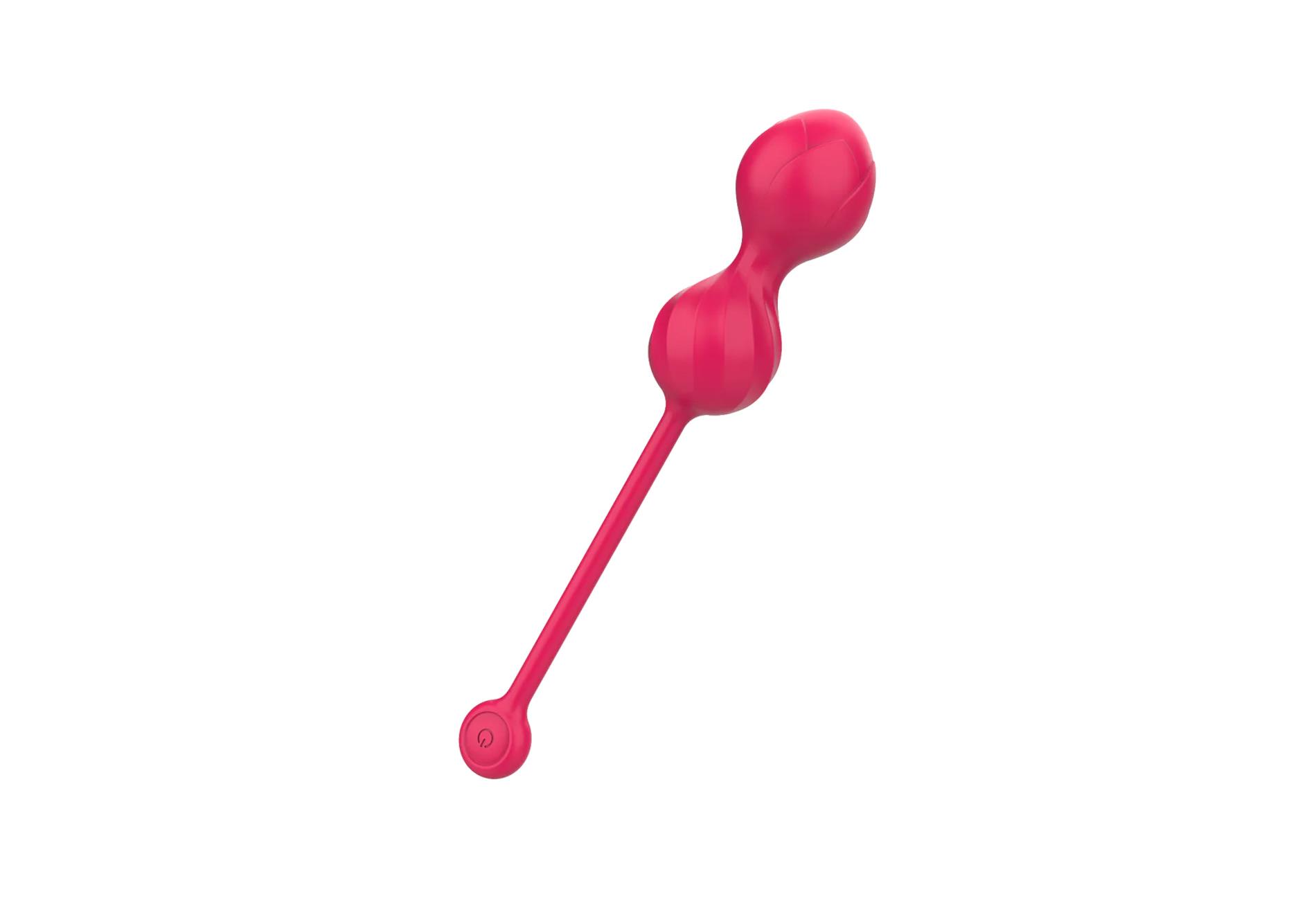 Вагинальные шарики Lovesecret Premium Love Balls App Function, 21.8 см (розовый)