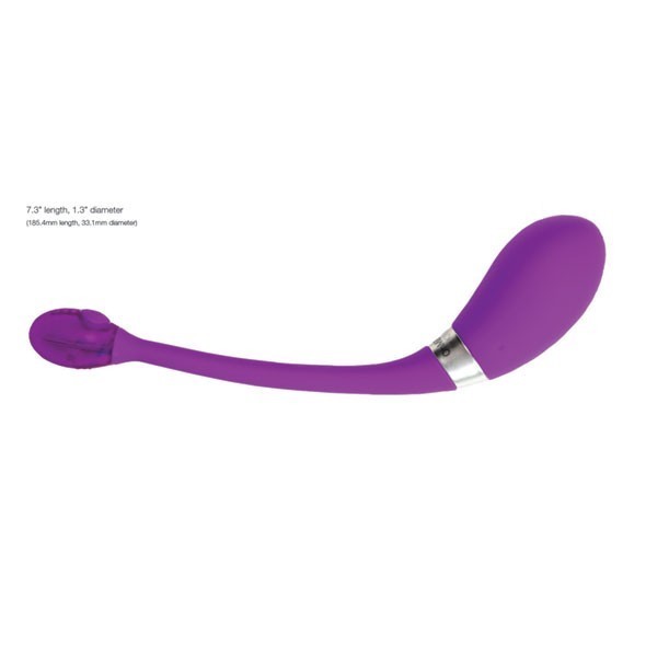 Виброяйцо Kiiroo OhMiBod Esca 2, 18,5 см (фиолетовый)