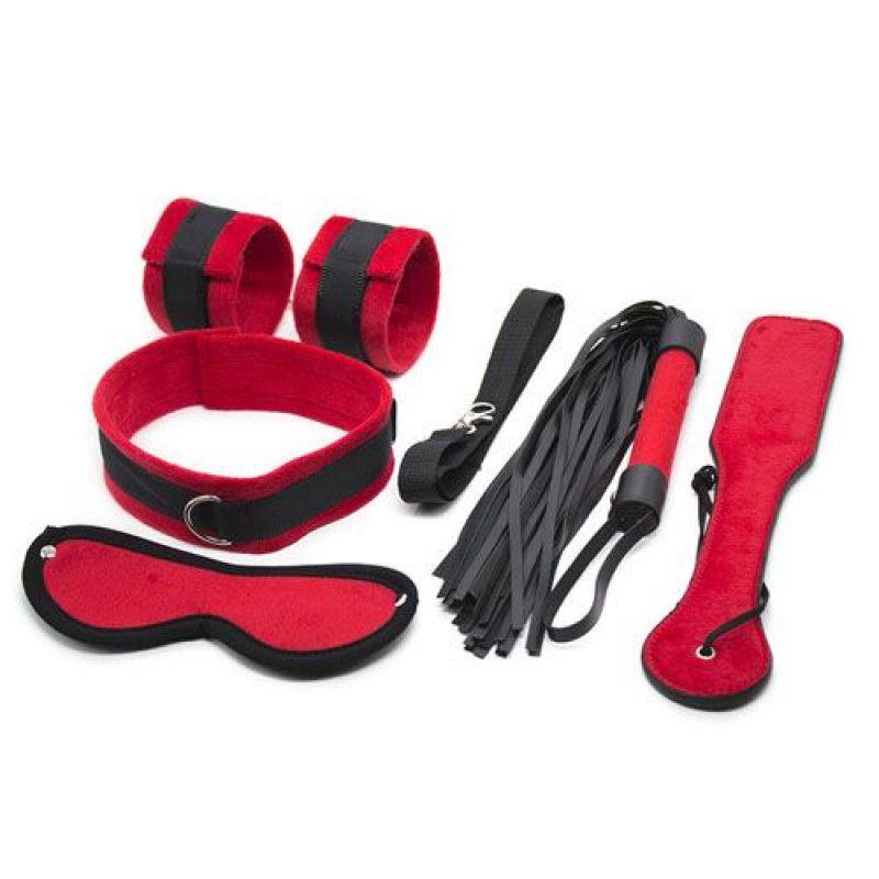 BDSM набір Toyz4lovers Pejcz-Bondage (червоно-чорний)