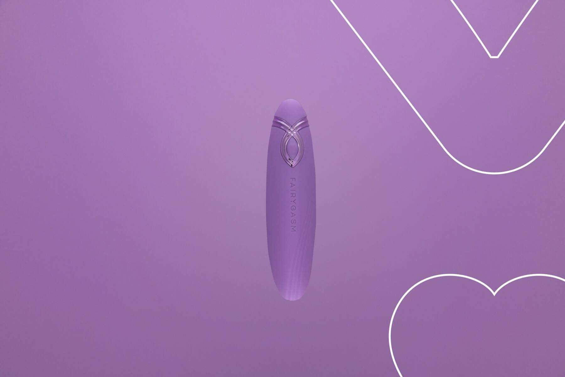Вибратор FairyGasm PleasureArrow, 11,5 см (фиолетовый)