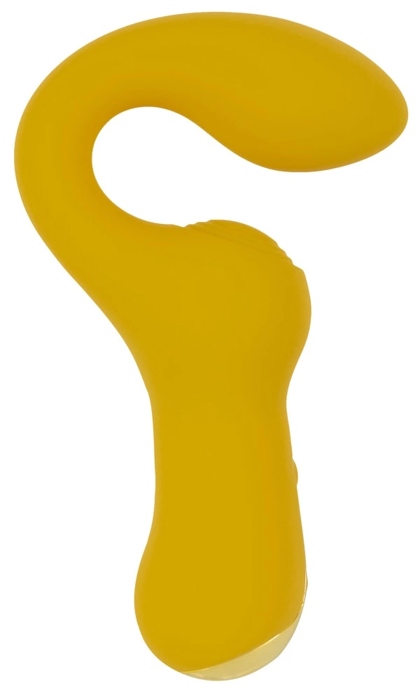Wibrator Twój nowy ulubieniec, 18.4 cm (żółty)