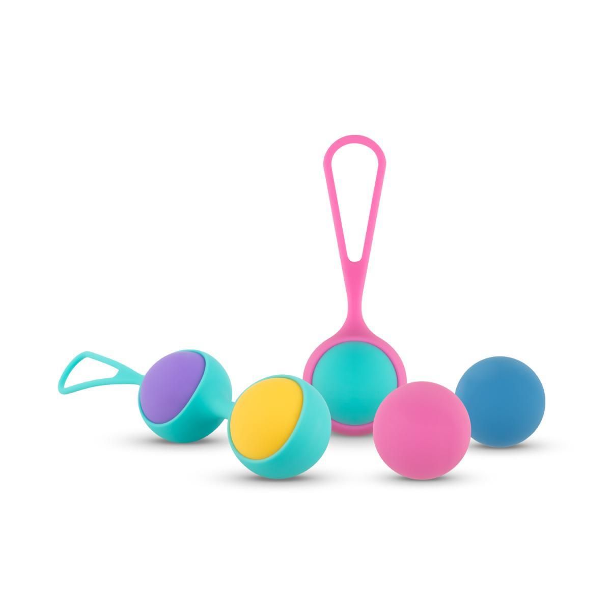 Набор вагинальных шариков PMV20 Vita Kegel Ball Set, 7 шт (мульти)