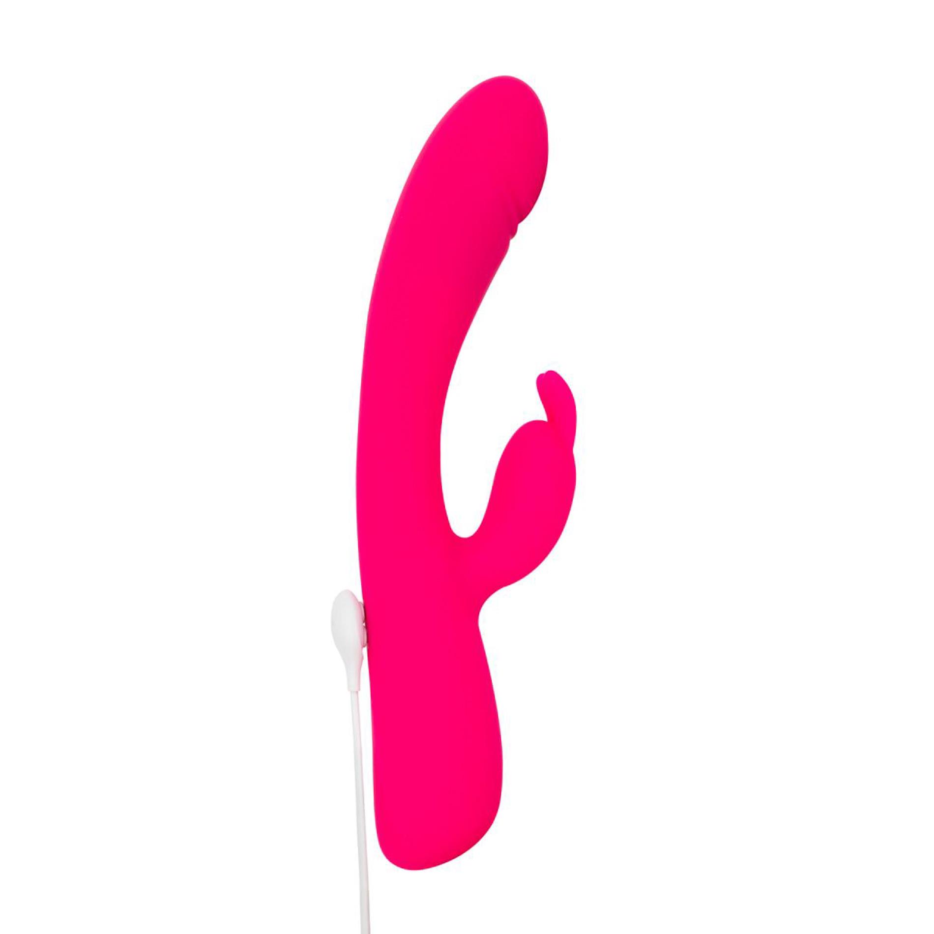 Вибратор-кролик EasyToys Vibe Collection, 21 см (розовый)