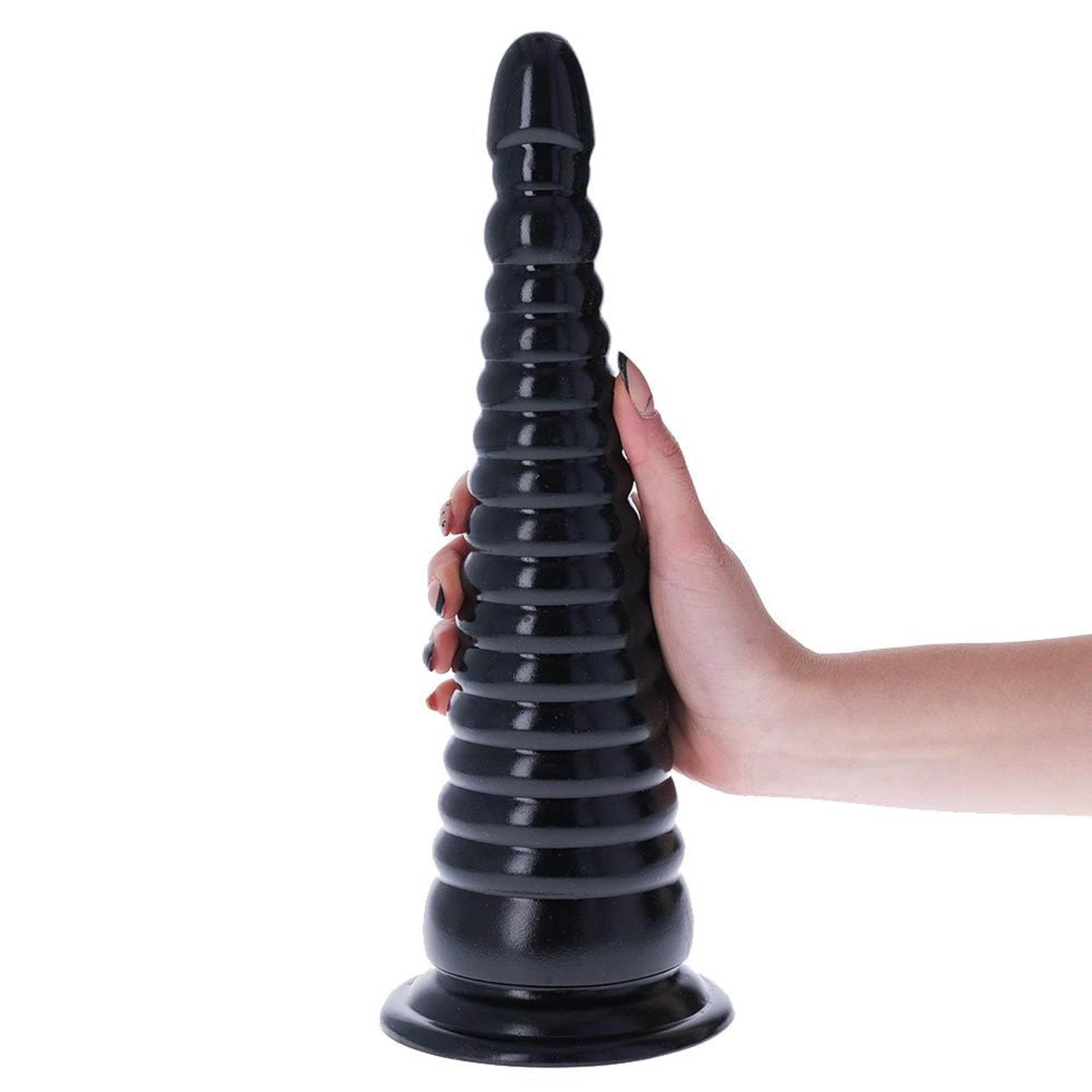 Анальна пробка для фістингу Toyz4lovers Extreme Burren, 32.5 см (чорний)