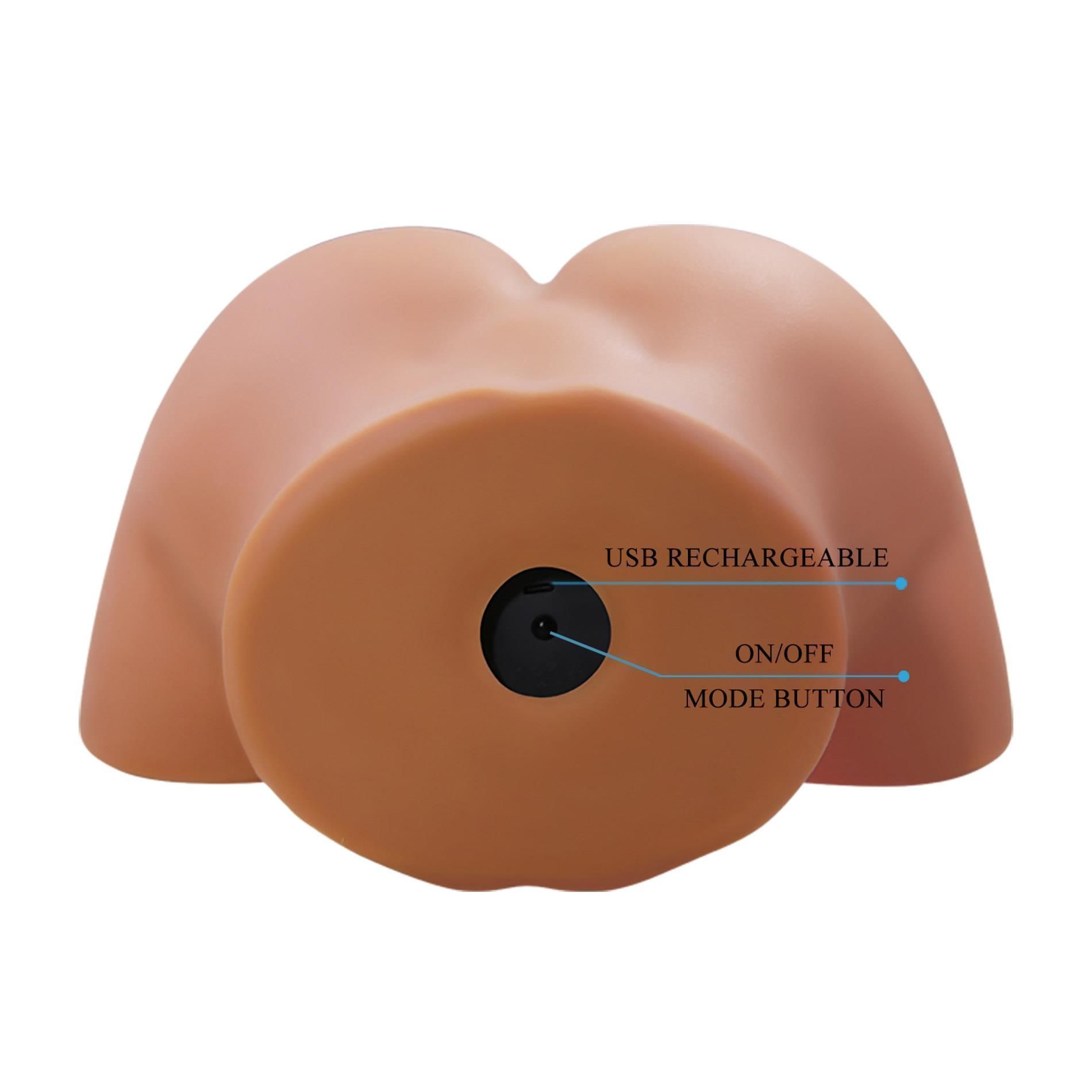 Мастурбатор с вибрацией Crazy Bull Ilana (телесный)