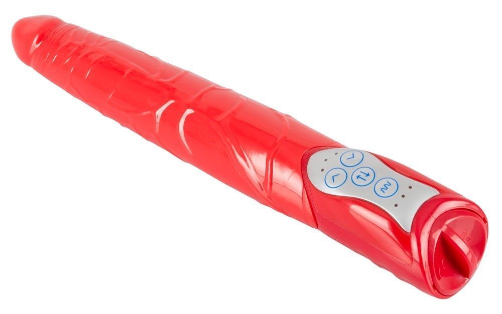 Вибратор Red Push, 19,5 см (красный)