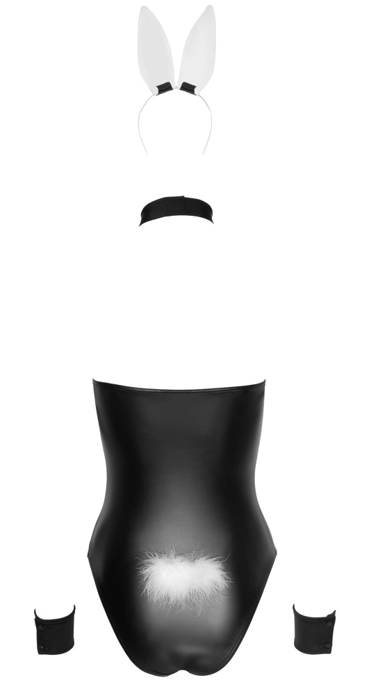 Сексуальный костюм Cottelli Costumes Bunny, S (черный)