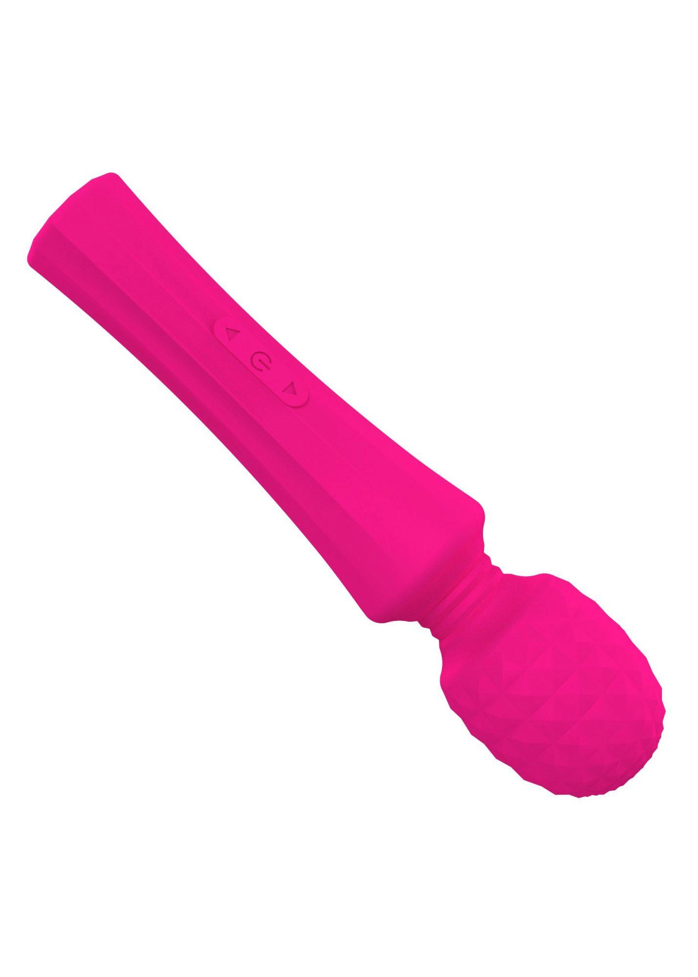 Массажер B - Series Magic Rechargeable Power Wand, 20.5 см (розовый)