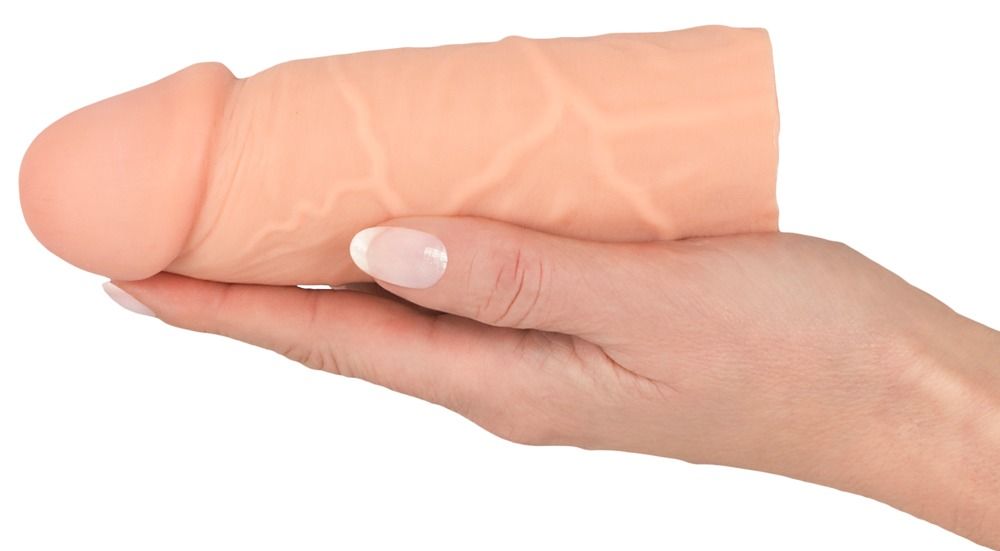 Насадка на пенис Nature Skin Extension Sleeve, 15,5 см (телесный)