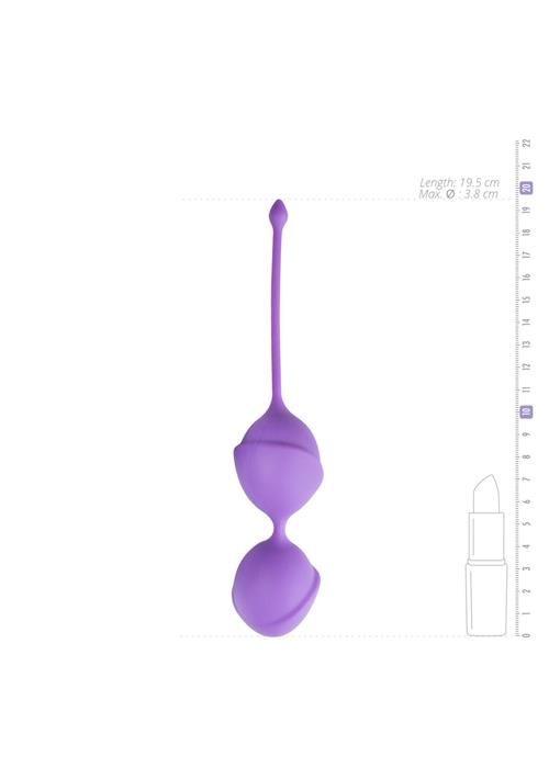 Вагинальные шарики EasyToys Jiggle Mouse, 19,5 см (фиолетовый)
