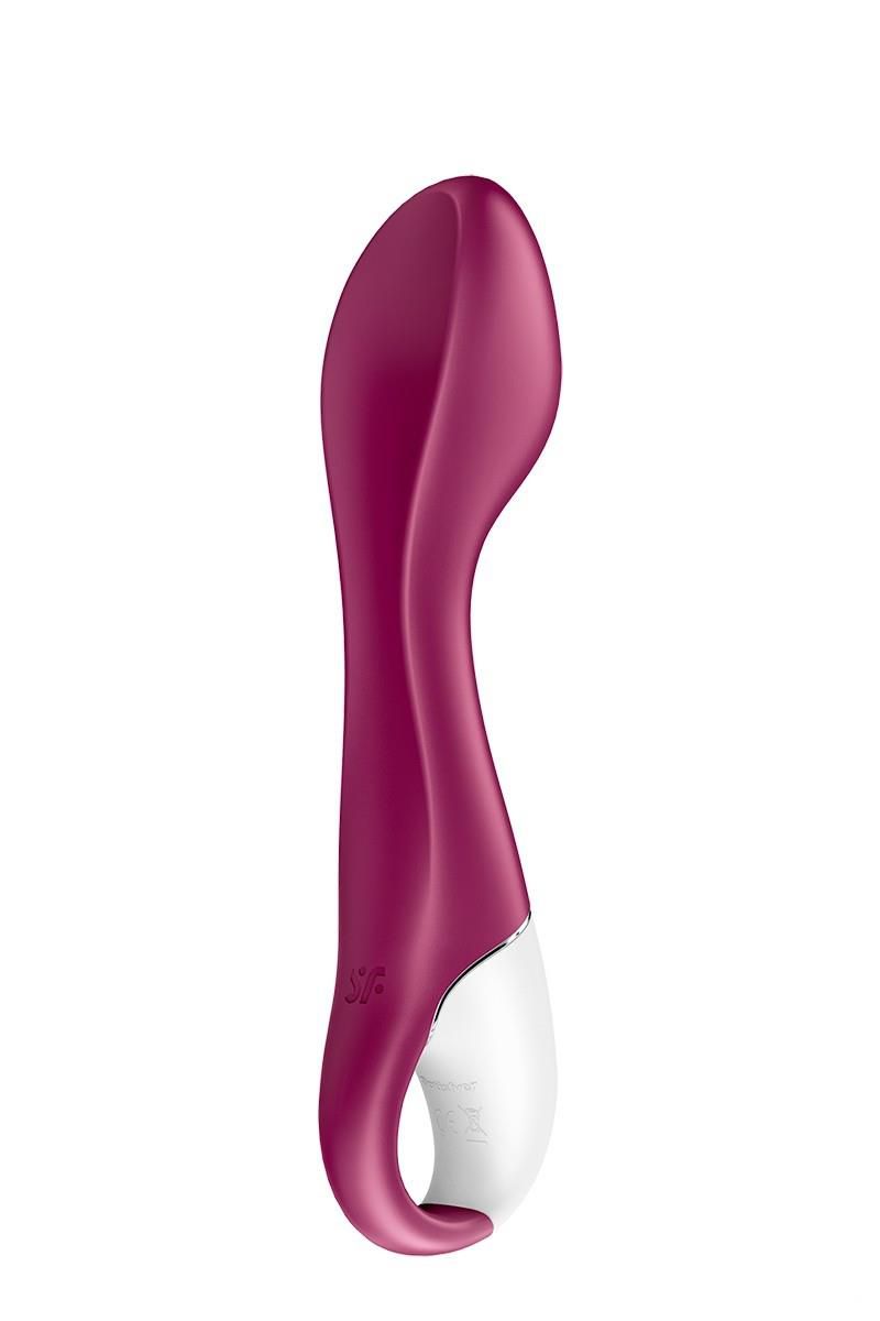 Вібратор Satisfyer Hot Spot, 21 см (бордовий)