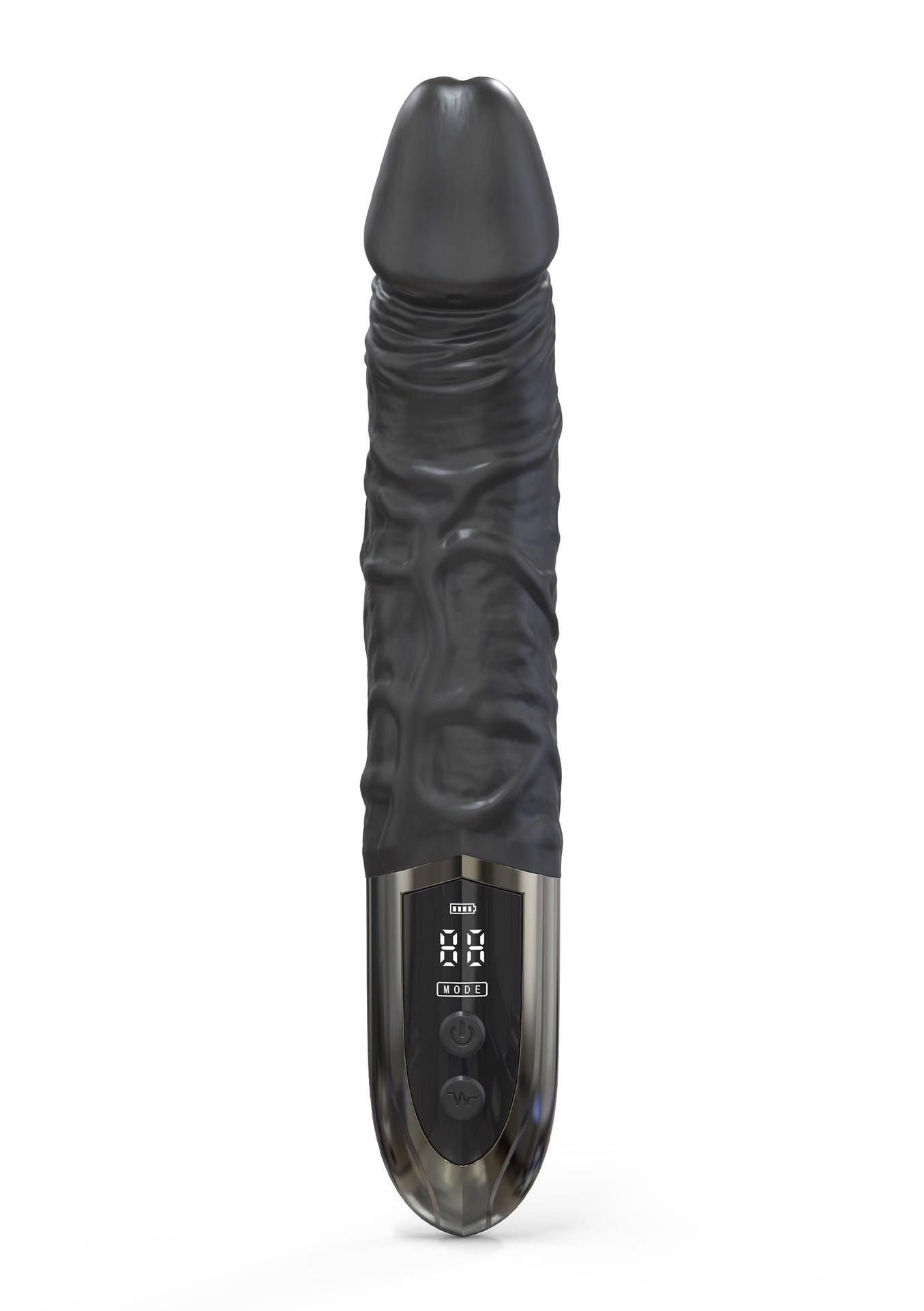 Вибратор Hidden Desire Anal Power, 24.5 см (черный)