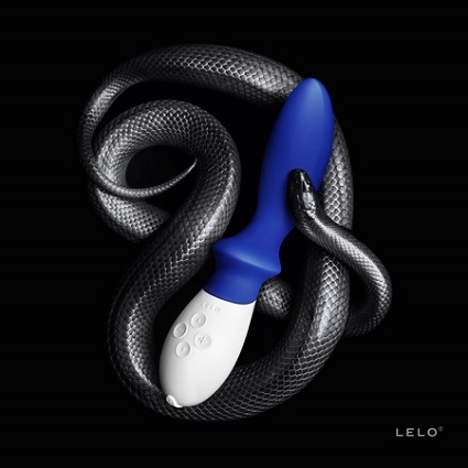 Стимулятор простаты Lelo Loki, 19,6 см (синий)