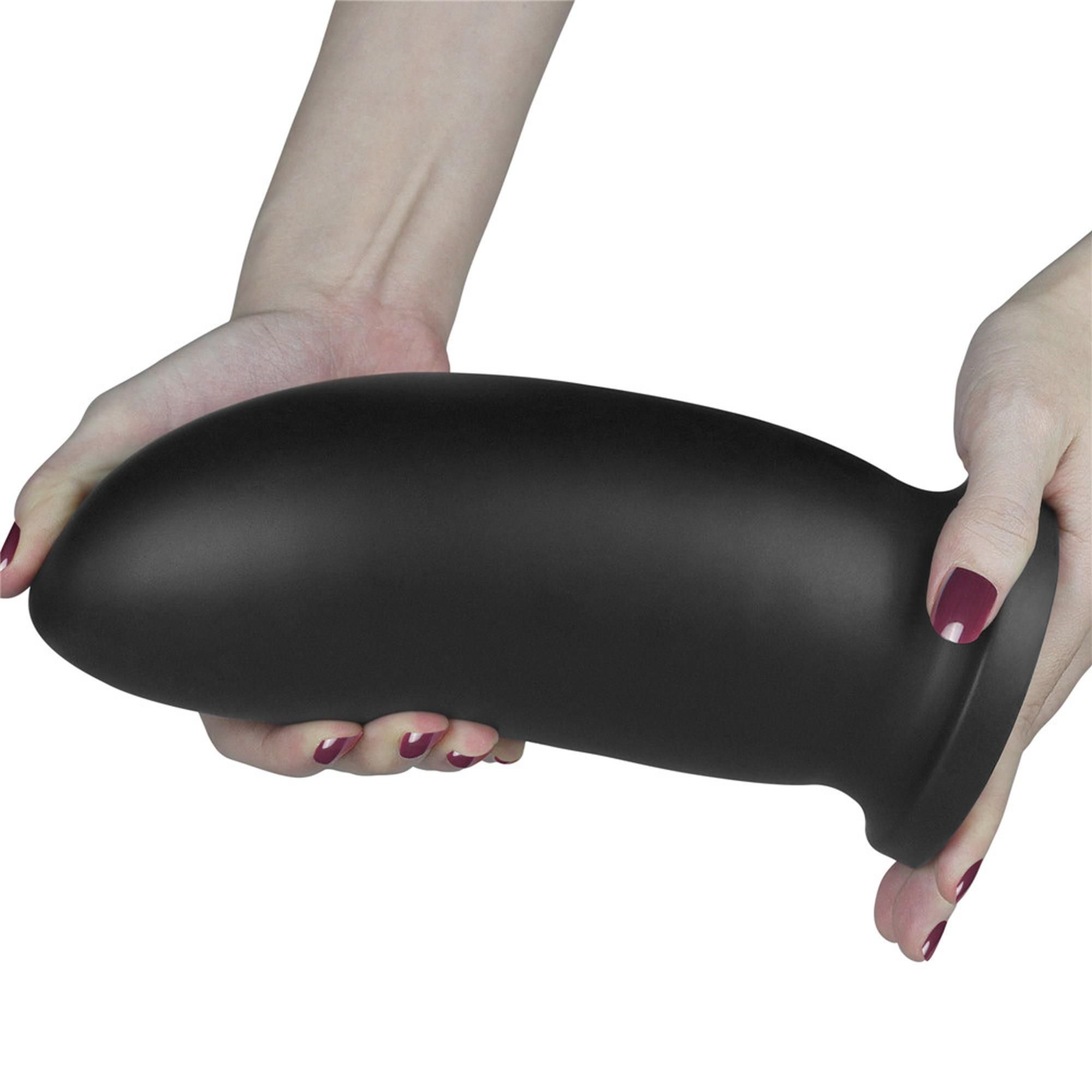 Велика анальна пробка LoveToy 9" King Sized Anal Bomber, 20,3 см (чорний)