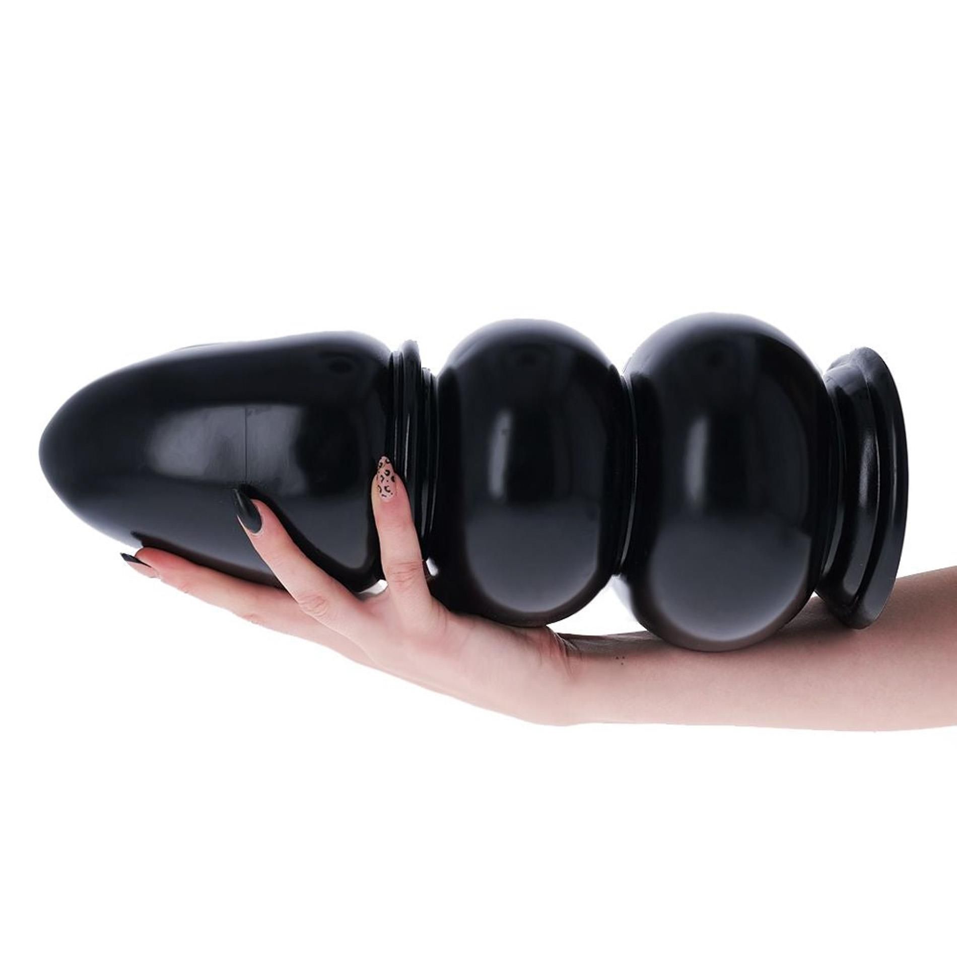 Анальна пробка для фістингу Toyz4lovers Nambung Nero, 35.5 см (чорна)