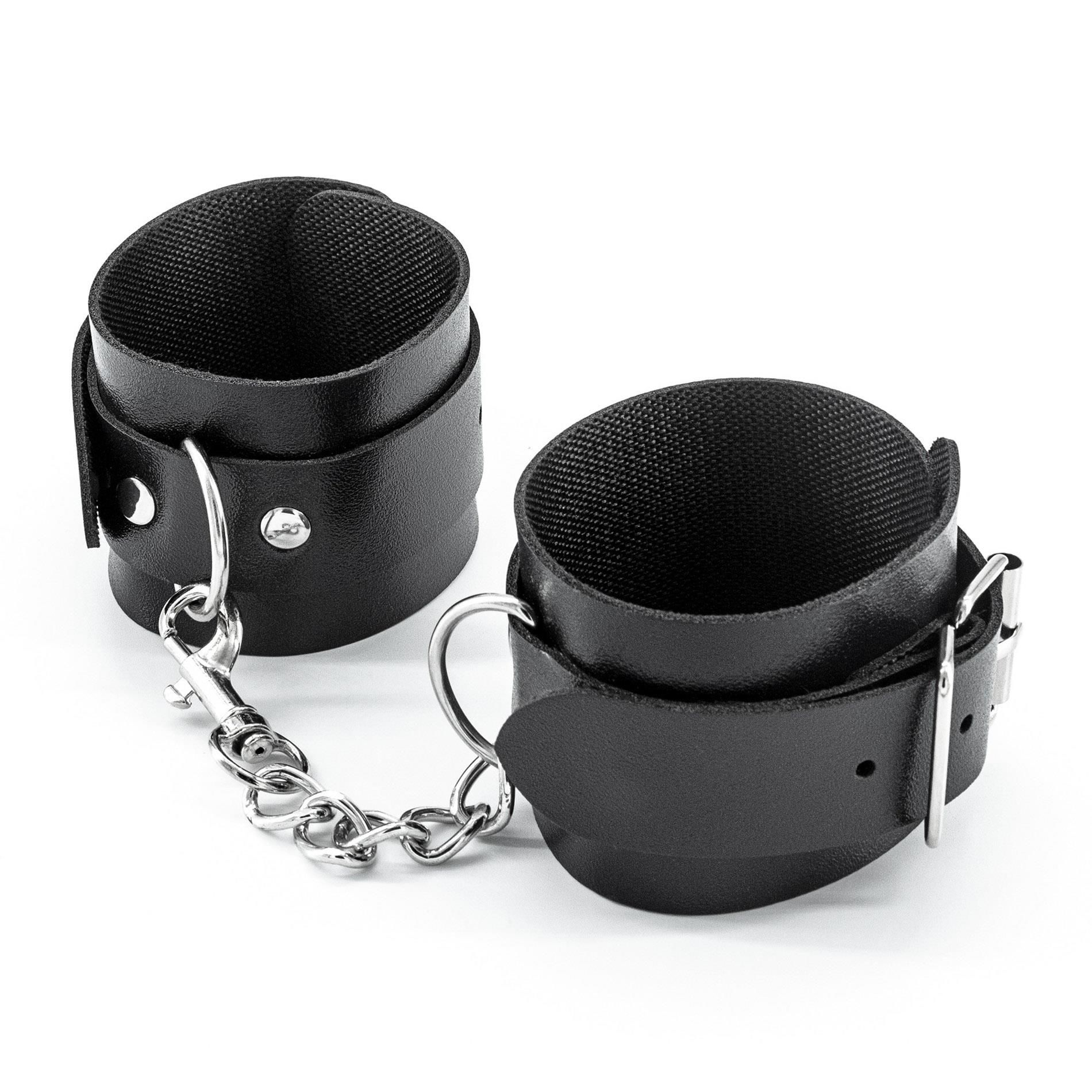 Бондажный набор Crushious Punisher, 8 шт (черный)