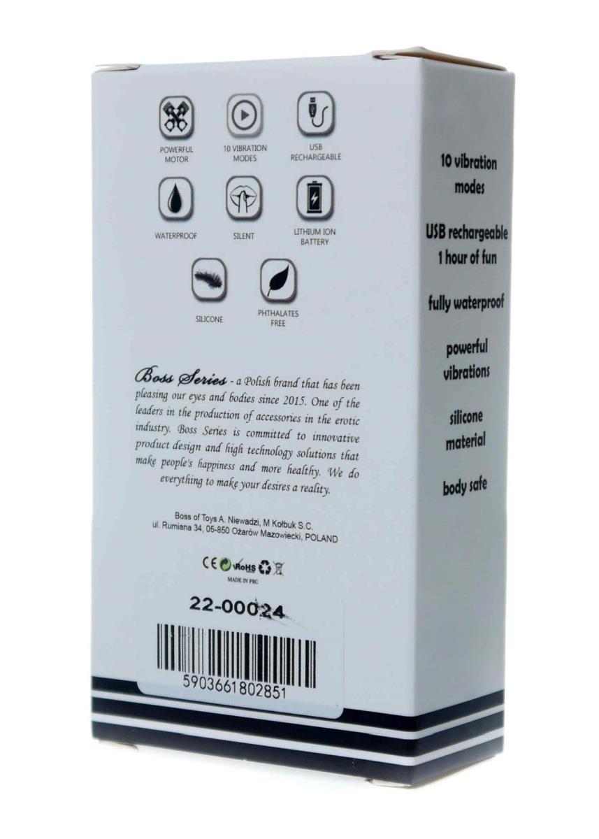 Wibrator do łechtaczki B - Series Magic Lipstick Vibrator, 9.2 cm (czarny)