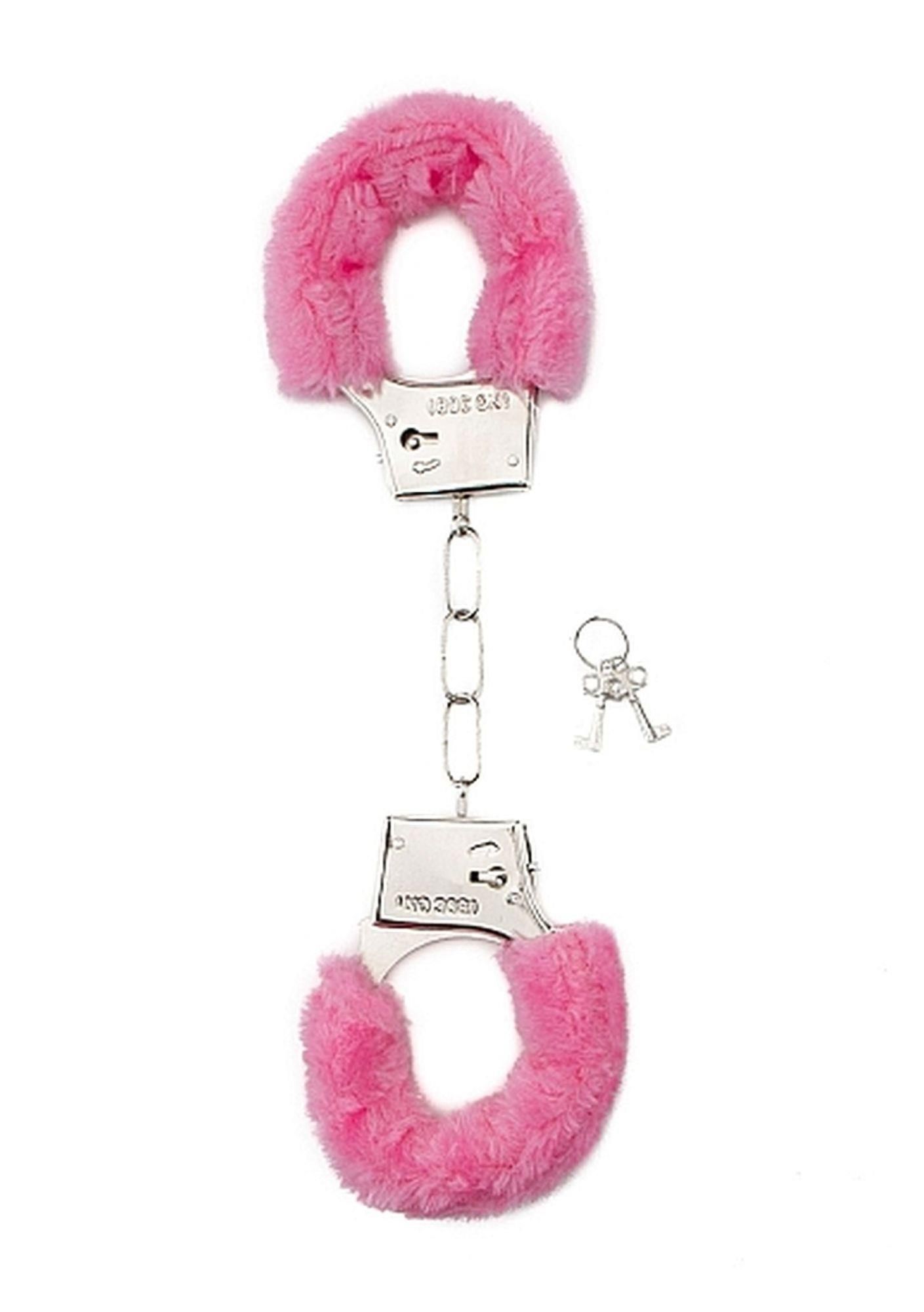 Kajdanki ShotsToys Handcuffs Furry (różowy)