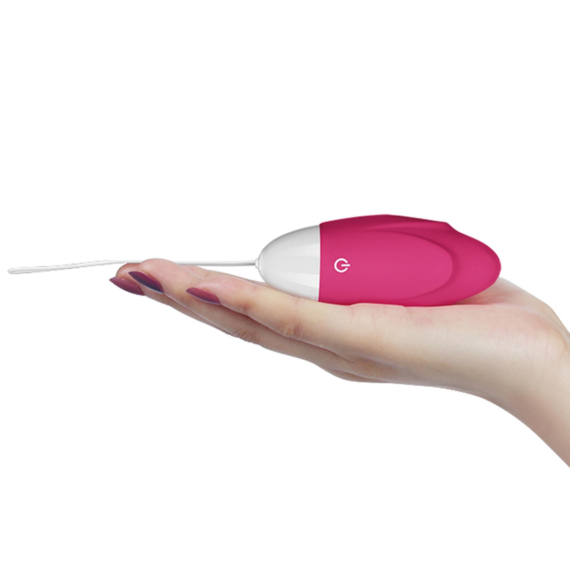 Виброяйцо Lovetoy Ijoy, 8.9 см (розовый)