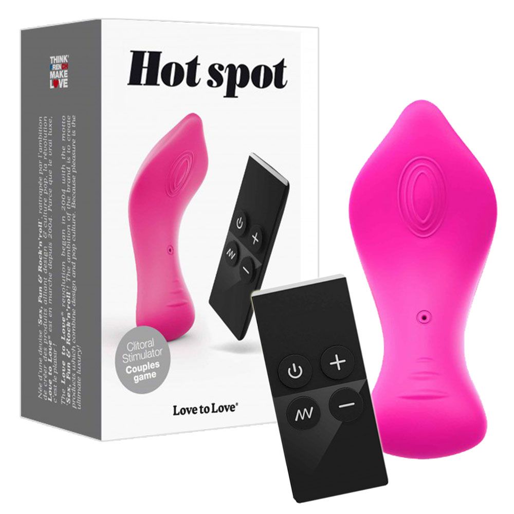 Вибратор для клитора Love To Love Hot Spot, 11.5 см (розовый)