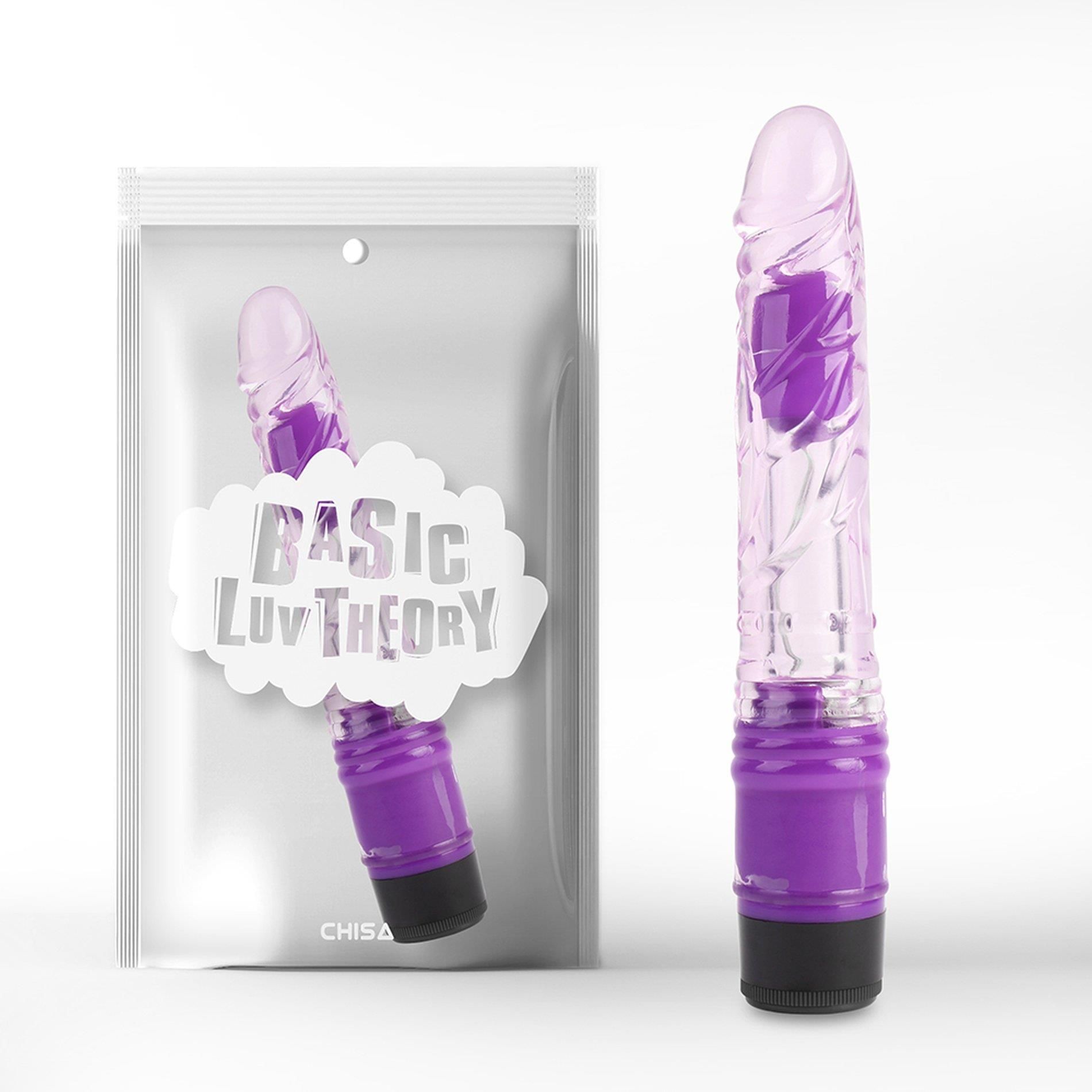 Вибратор Basic Luv Theory Realistic Vibe 8.8", 22.3 см (фиолетовый)