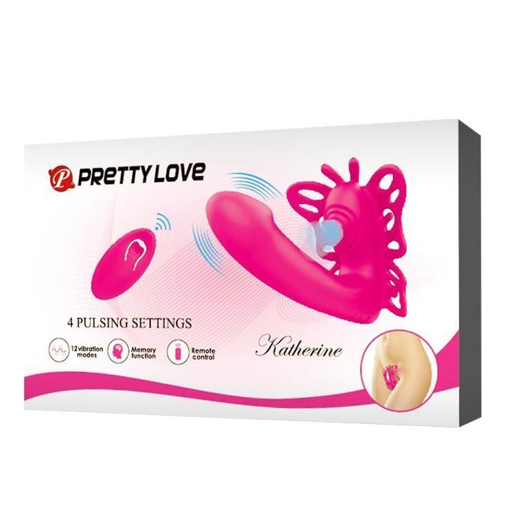Вибратор Pretty Love Katherine G-spot, 10,9 см (розовый)