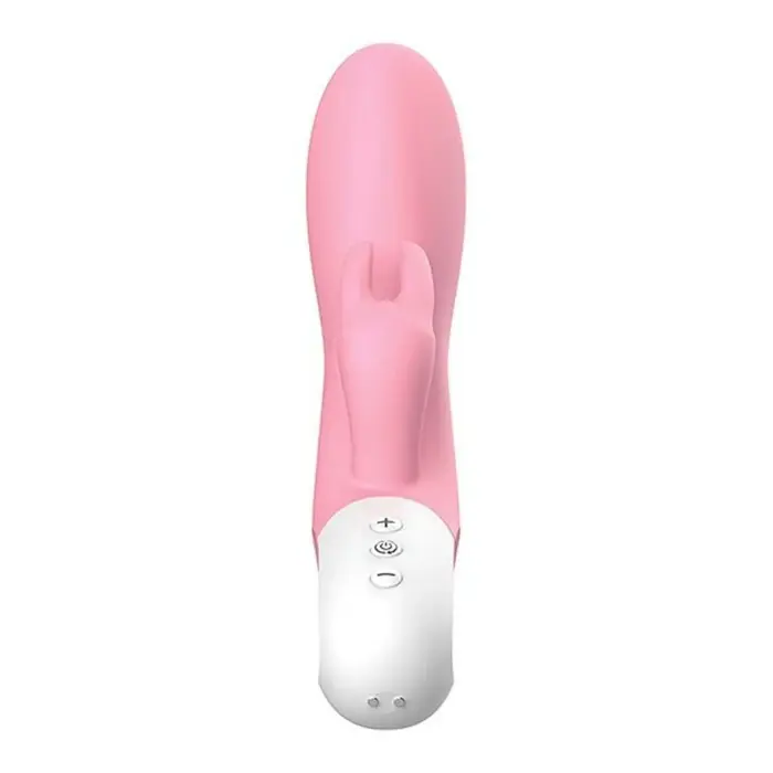 Вибратор-кролик Liebe Pleasure Toys Mighty Rechargeable Rabbit, 21.5 см (светло-розовый)