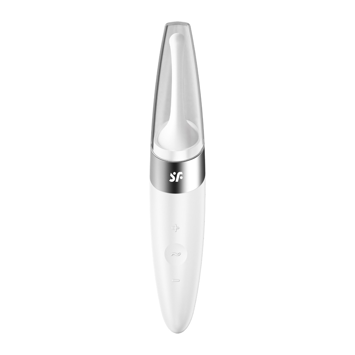 Стимулятор для клитора Satisfyer Twirling Delight, 16 см (белый)