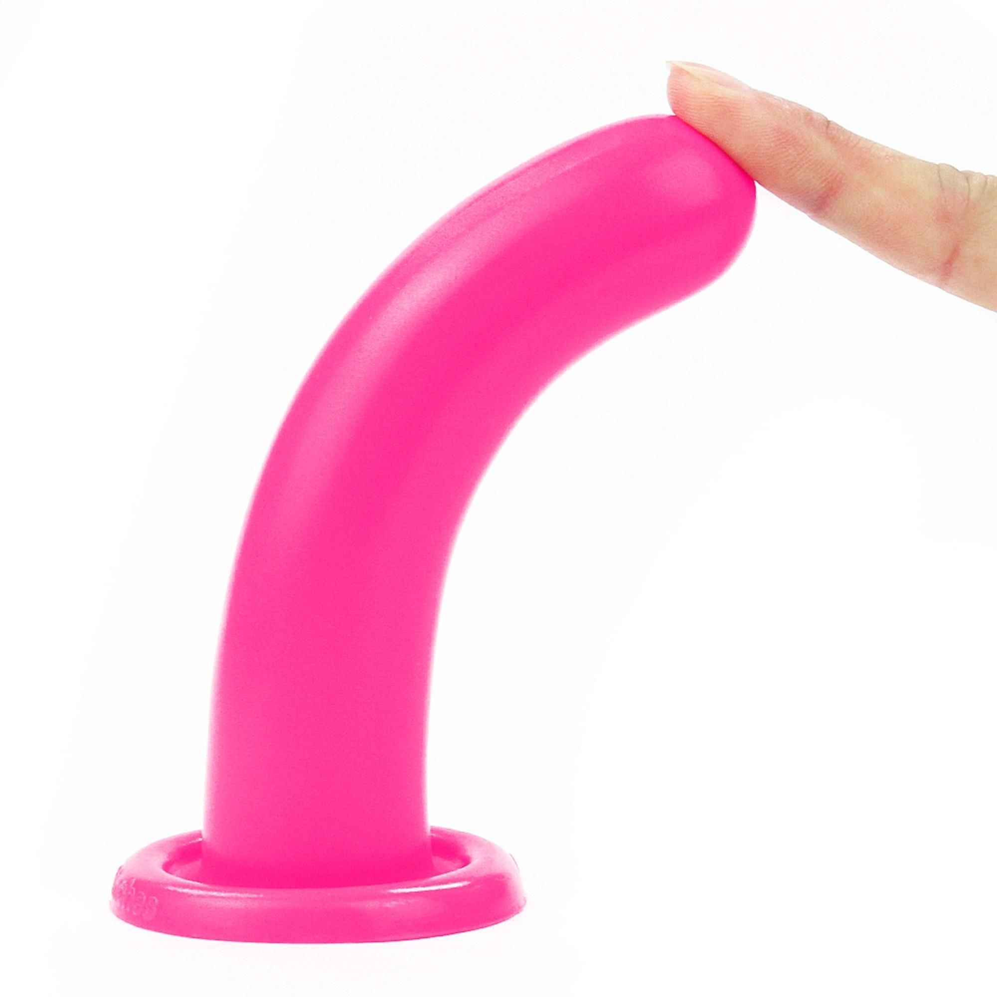 Фалоімітатор LoveToy Holy Dong Medium, 13.5 см (рожевий)