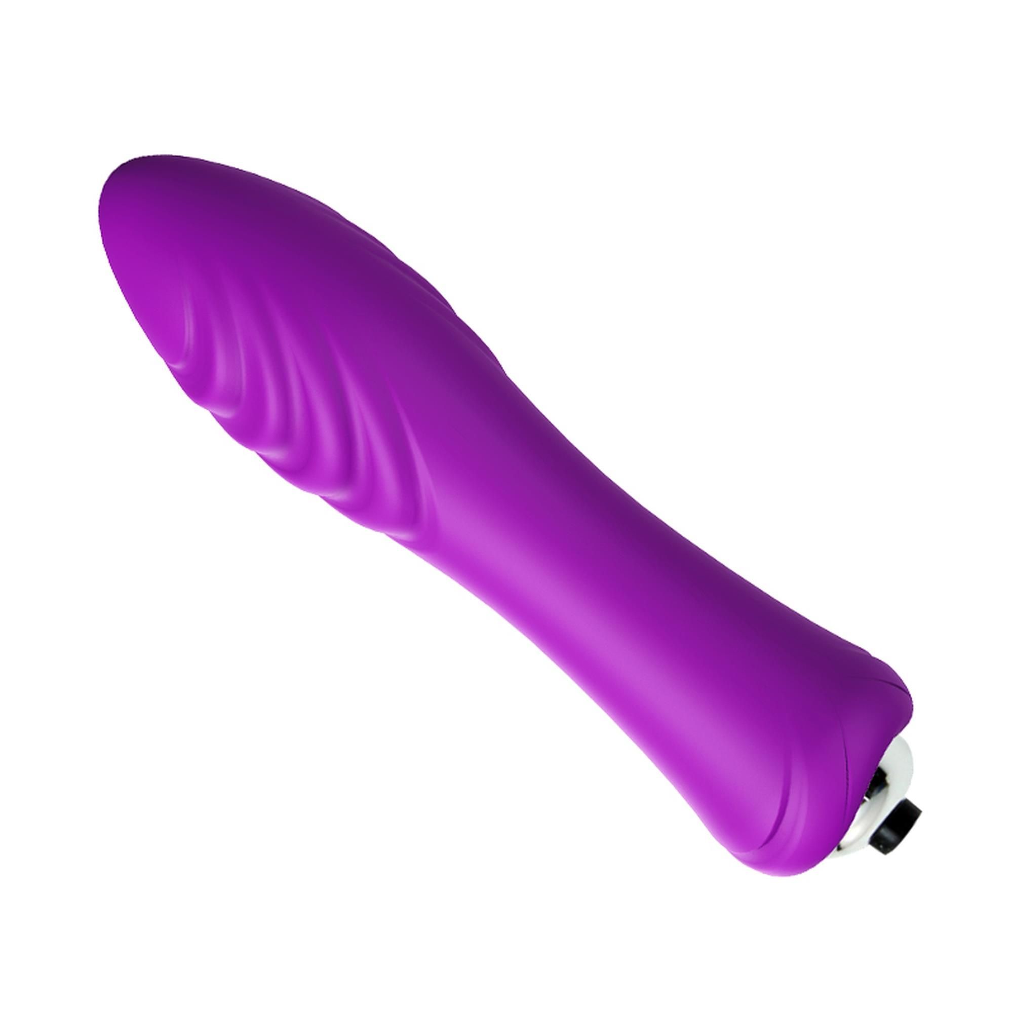 Мини-вибратор B - Series Joy S-V12, 13 см (фиолетовый)