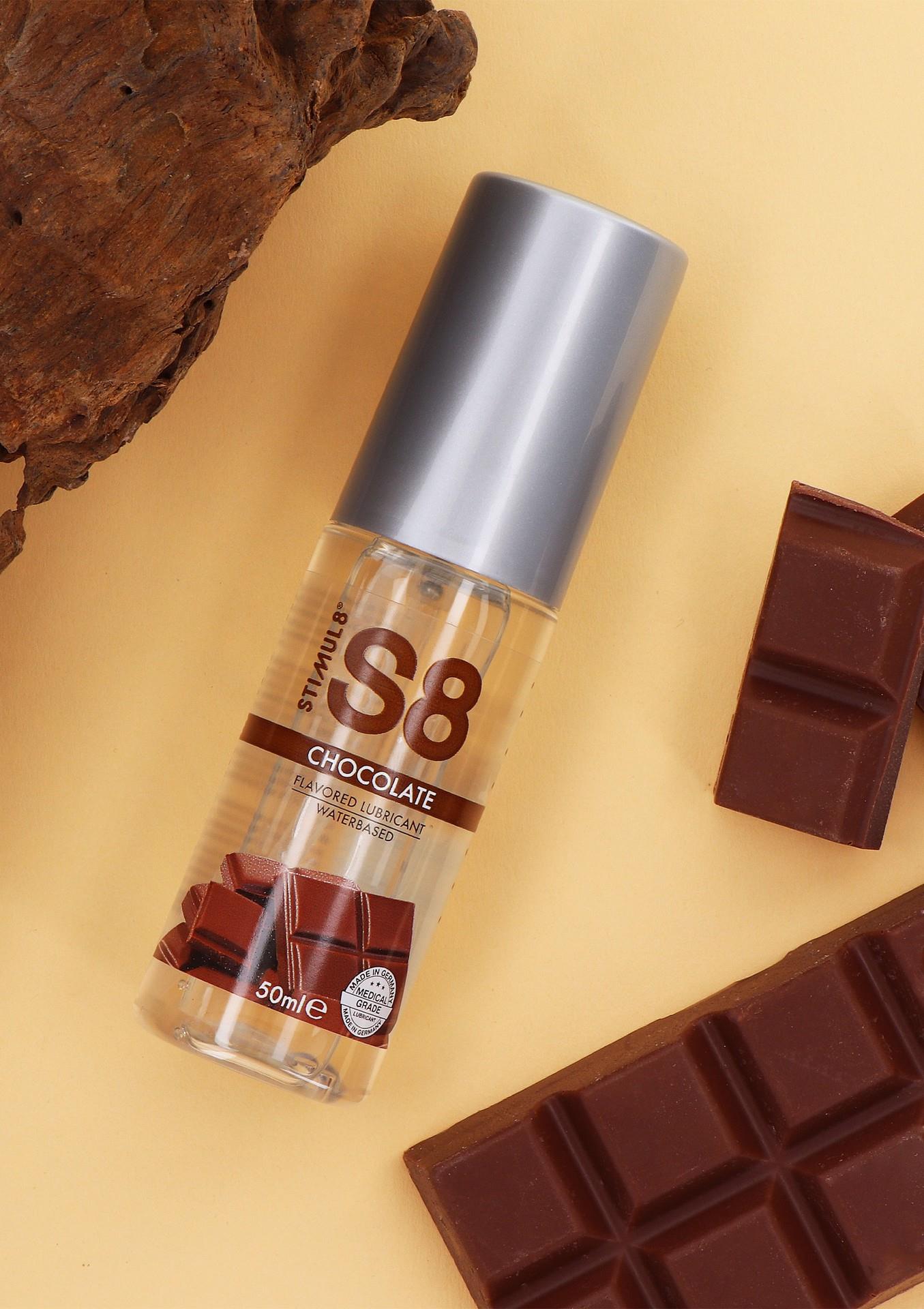 Лубрикант на водной основе Stimul8 Flavored Lube шоколад, 50 мл