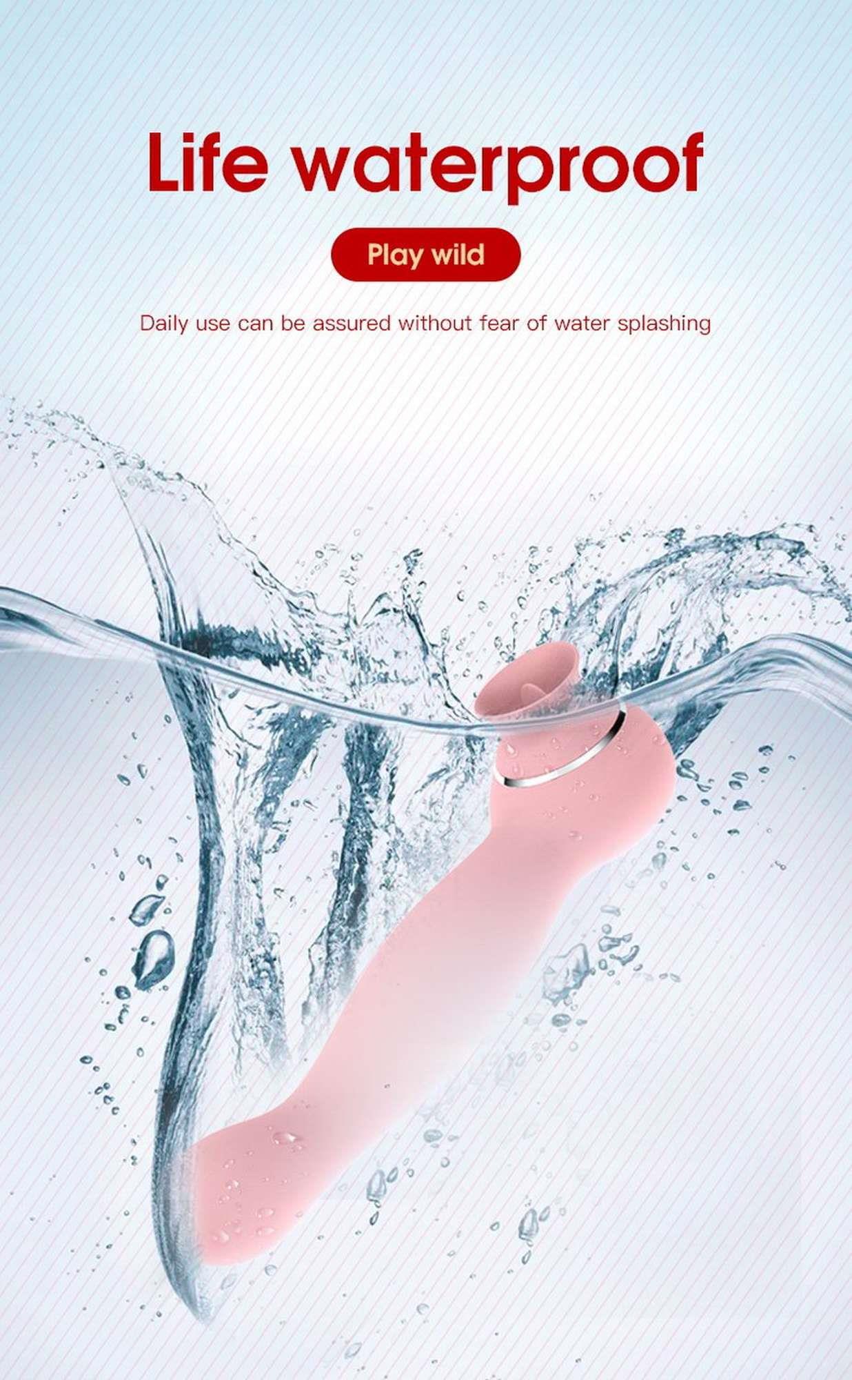 Вакуумный стимулятор клитора с вибрацией B - Series Lyla Lauren (розовый)