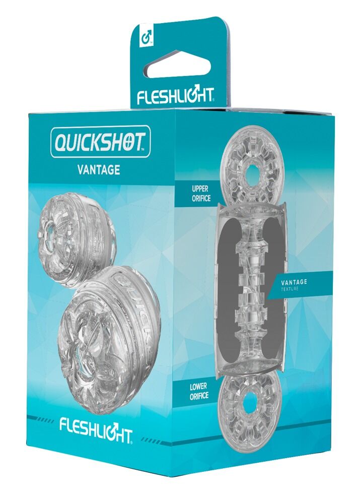 Мастурбатор Fleshlight Quickshot Vantage (прозрачный)